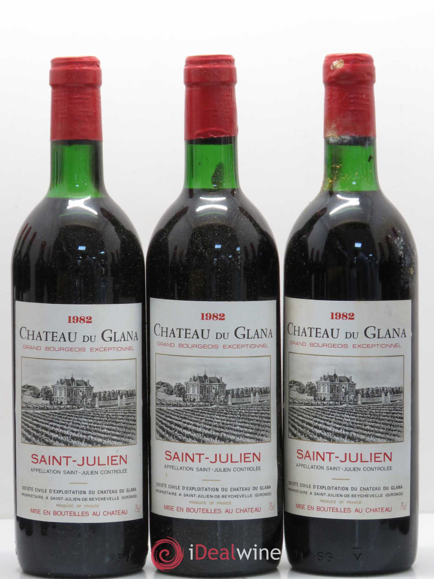 Château du Glana 1982 - Lot de 12 bouteilles - 1