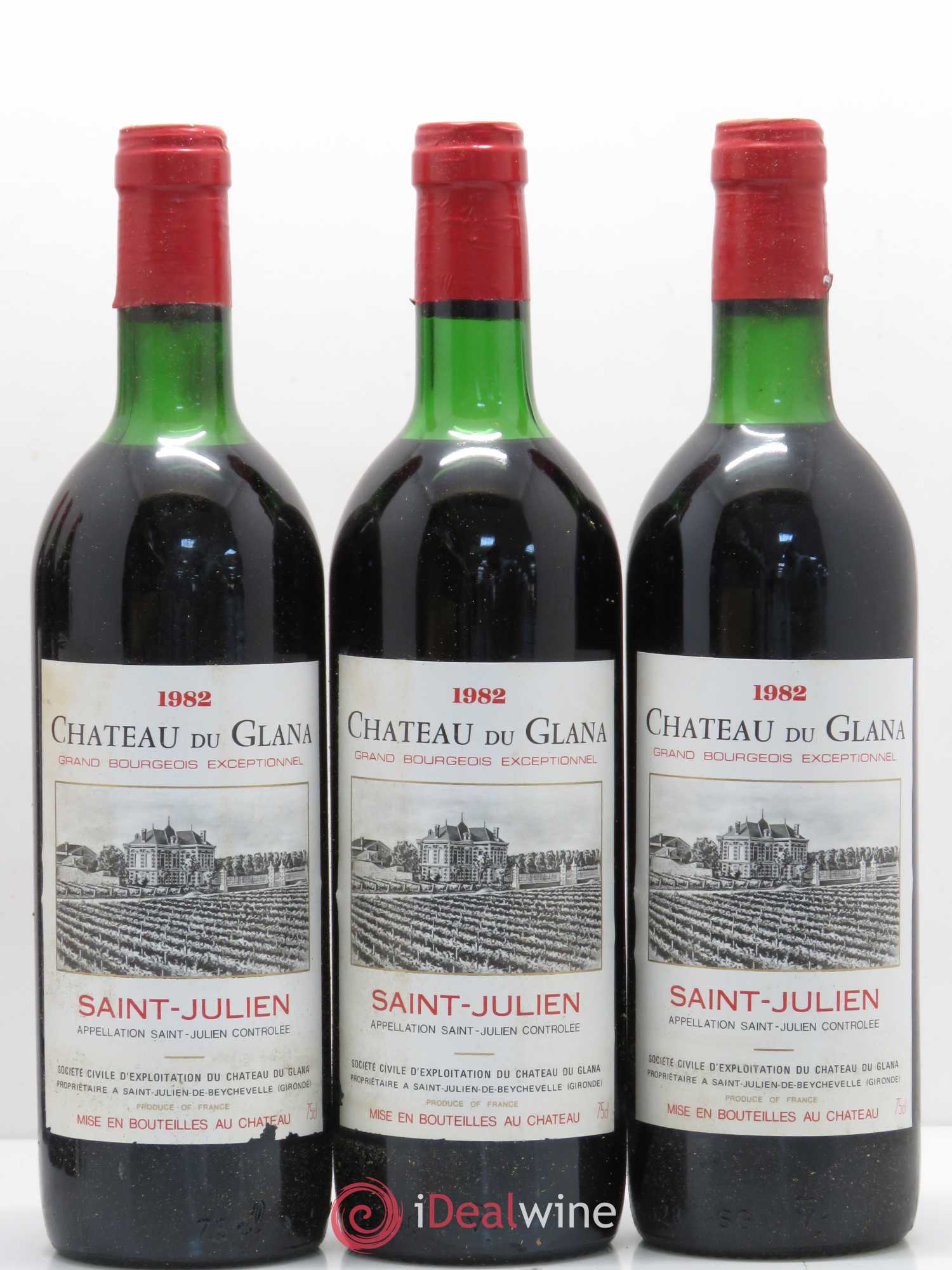Château du Glana 1982 - Lot de 12 bouteilles - 3