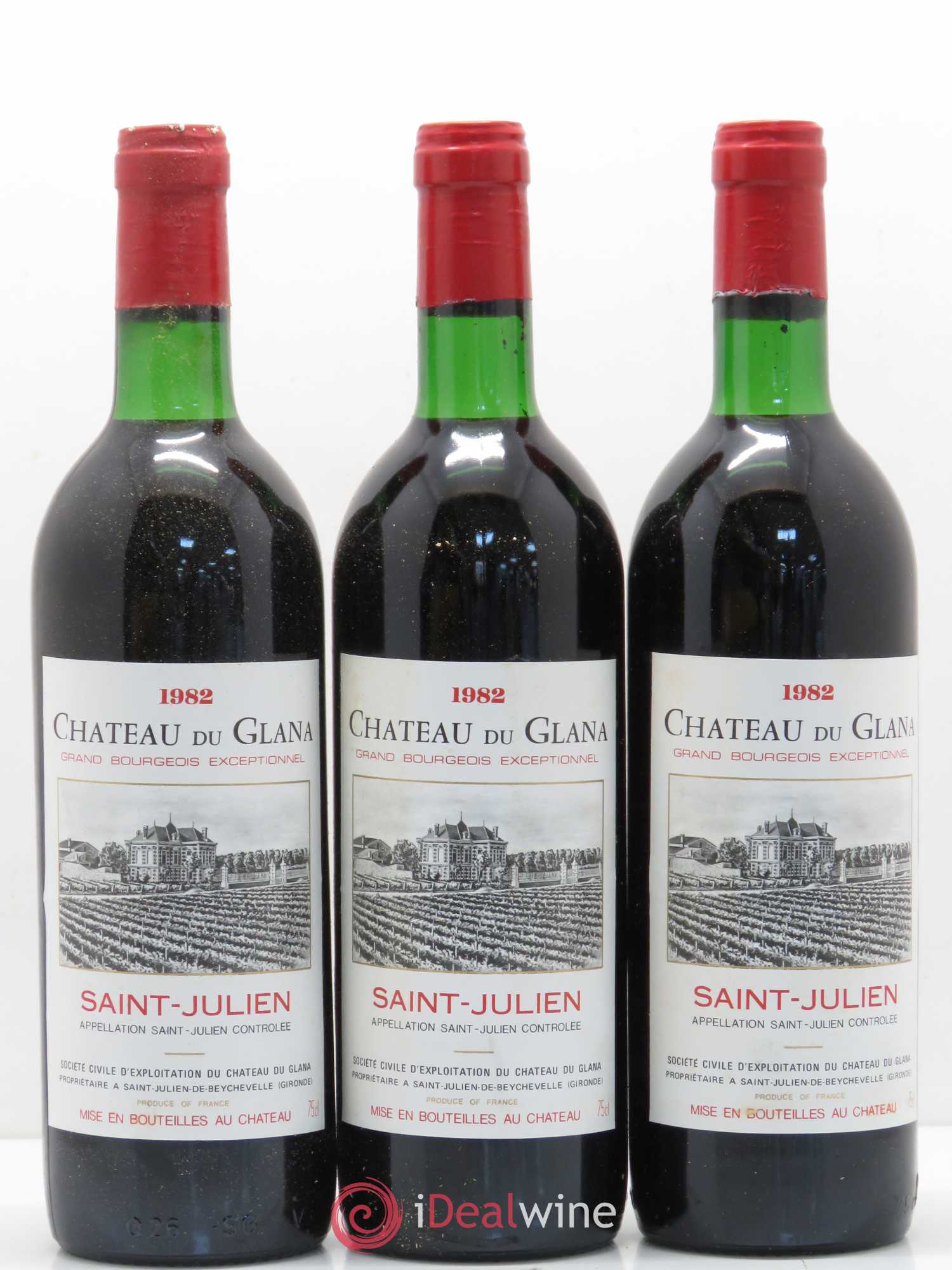 Château du Glana 1982 - Lot de 12 bouteilles - 4