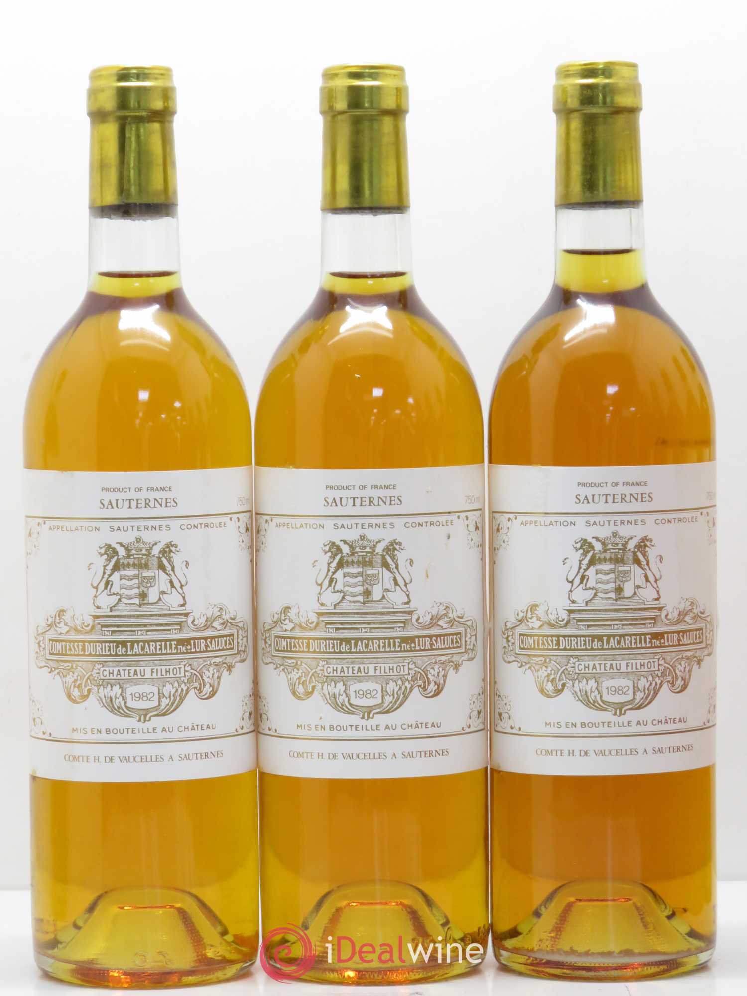 Château Filhot 2ème Grand Cru Classé 1982 - Lotto di 12 bottiglie - 2