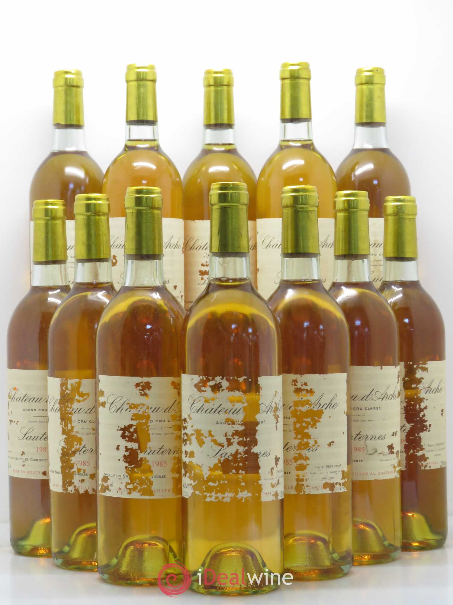 Château d' Arche 2ème Grand Cru Classé 1985 - Lotto di 12 bottiglie - 0