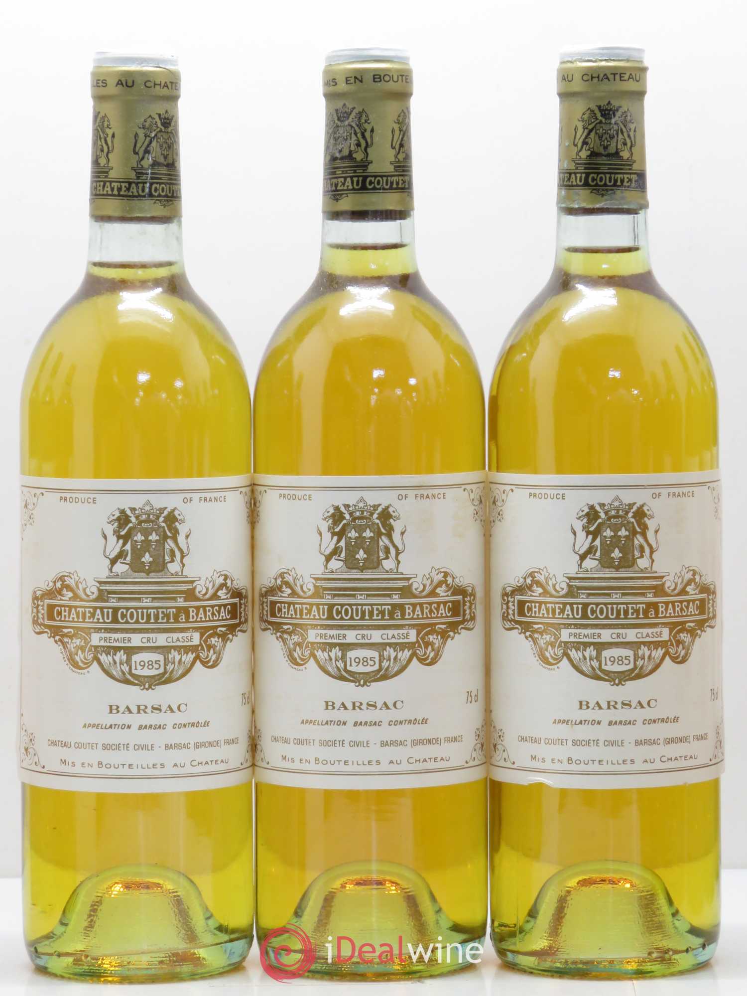 Château Coutet 1er Grand Cru Classé 1985 - Lotto di 12 bottiglie - 1