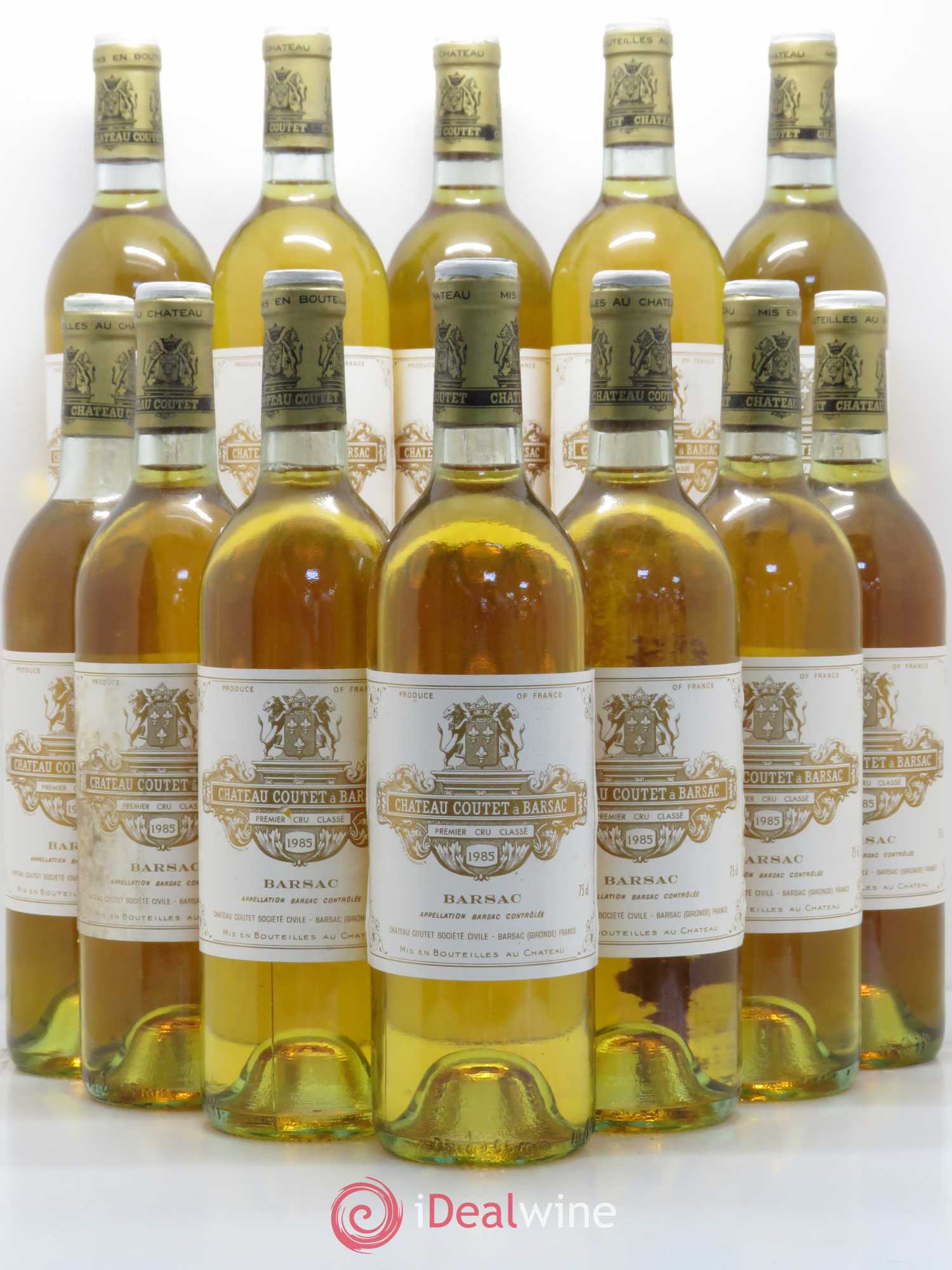 Château Coutet 1er Grand Cru Classé 1985 - Lotto di 12 bottiglie - 0