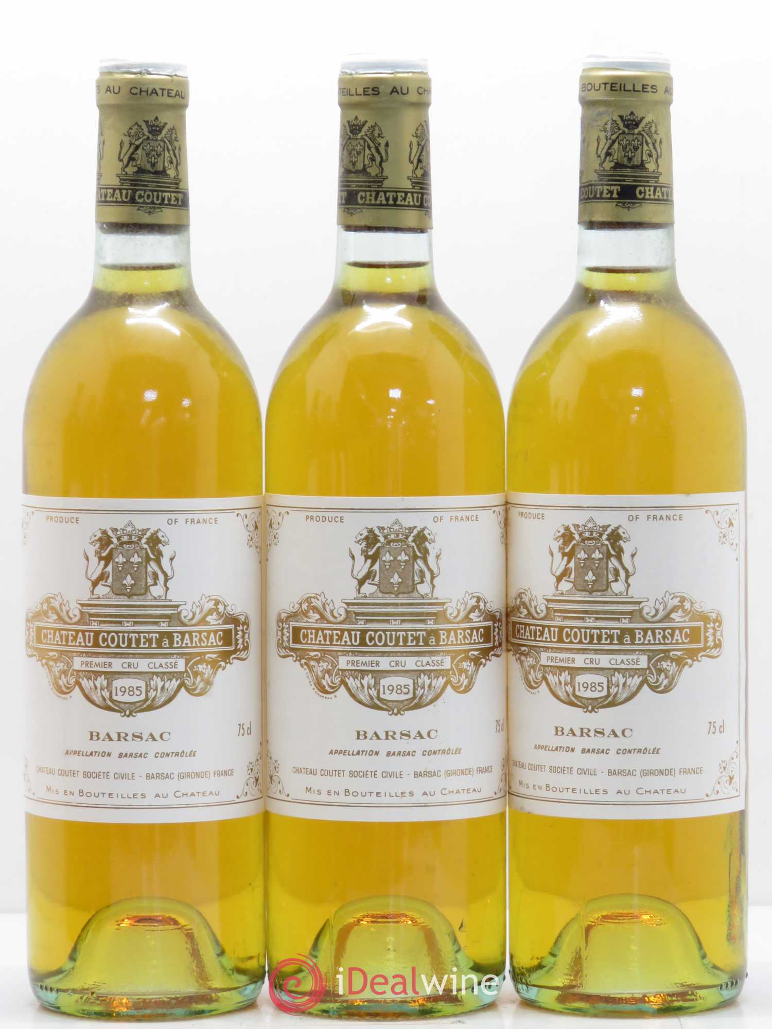 Château Coutet 1er Grand Cru Classé 1985 - Lotto di 12 bottiglie - 3