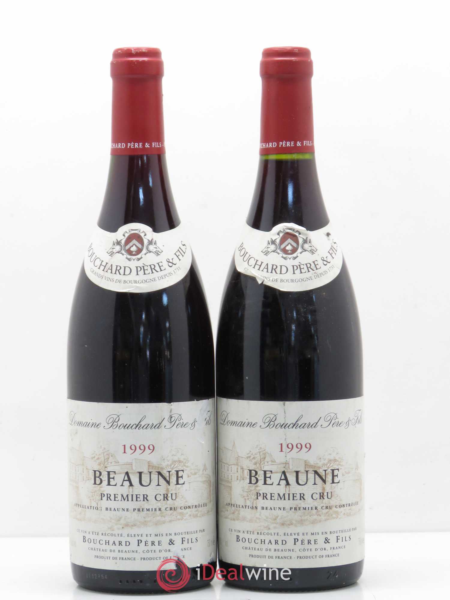 Beaune 1er Cru Bouchard Père & Fils 1999 - Lot de 2 bouteilles - 0
