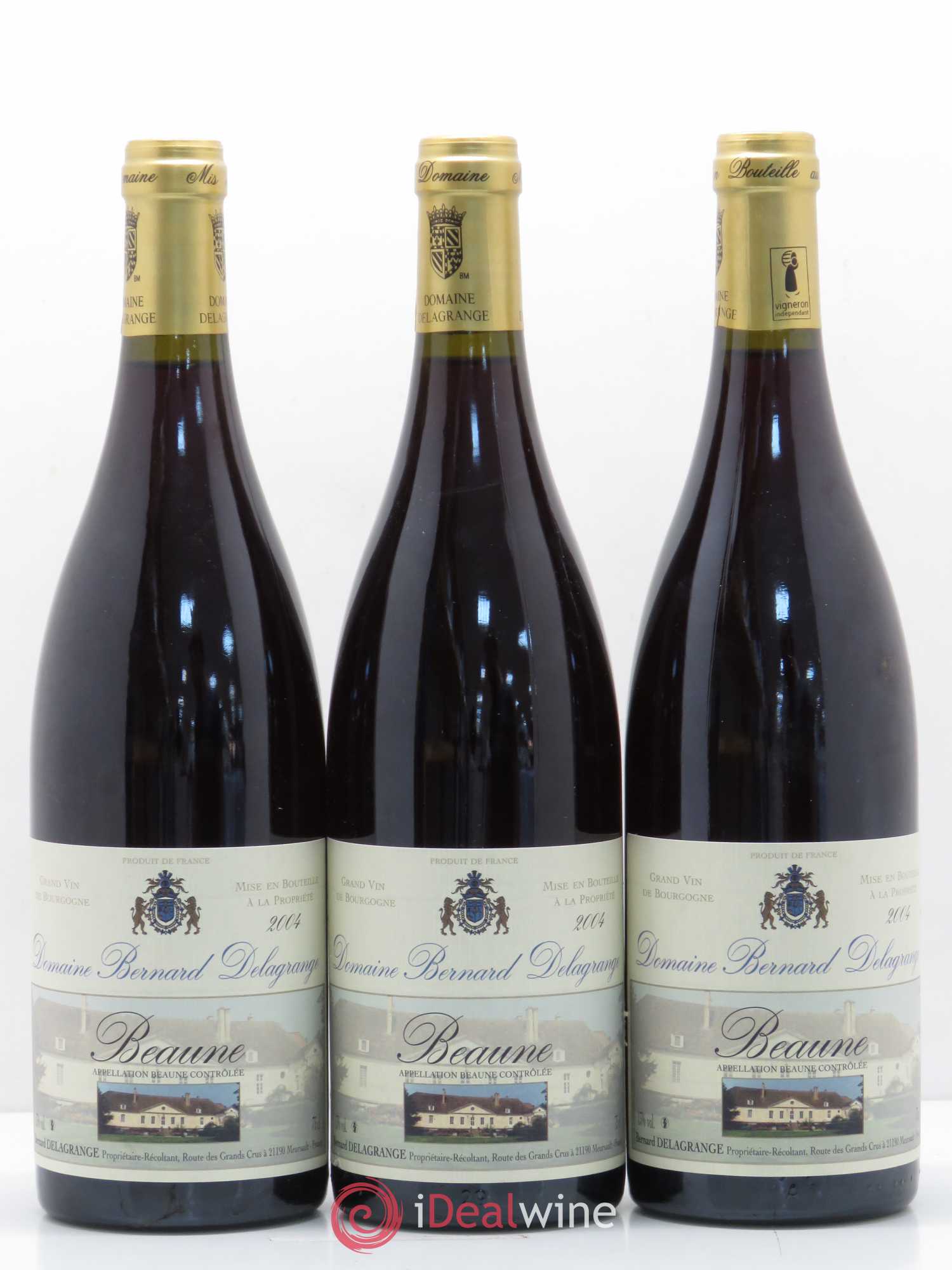 Beaune Domaine Bernard Delagrange (sans prix de réserve) 2004 - Lot de 6 bouteilles - 2
