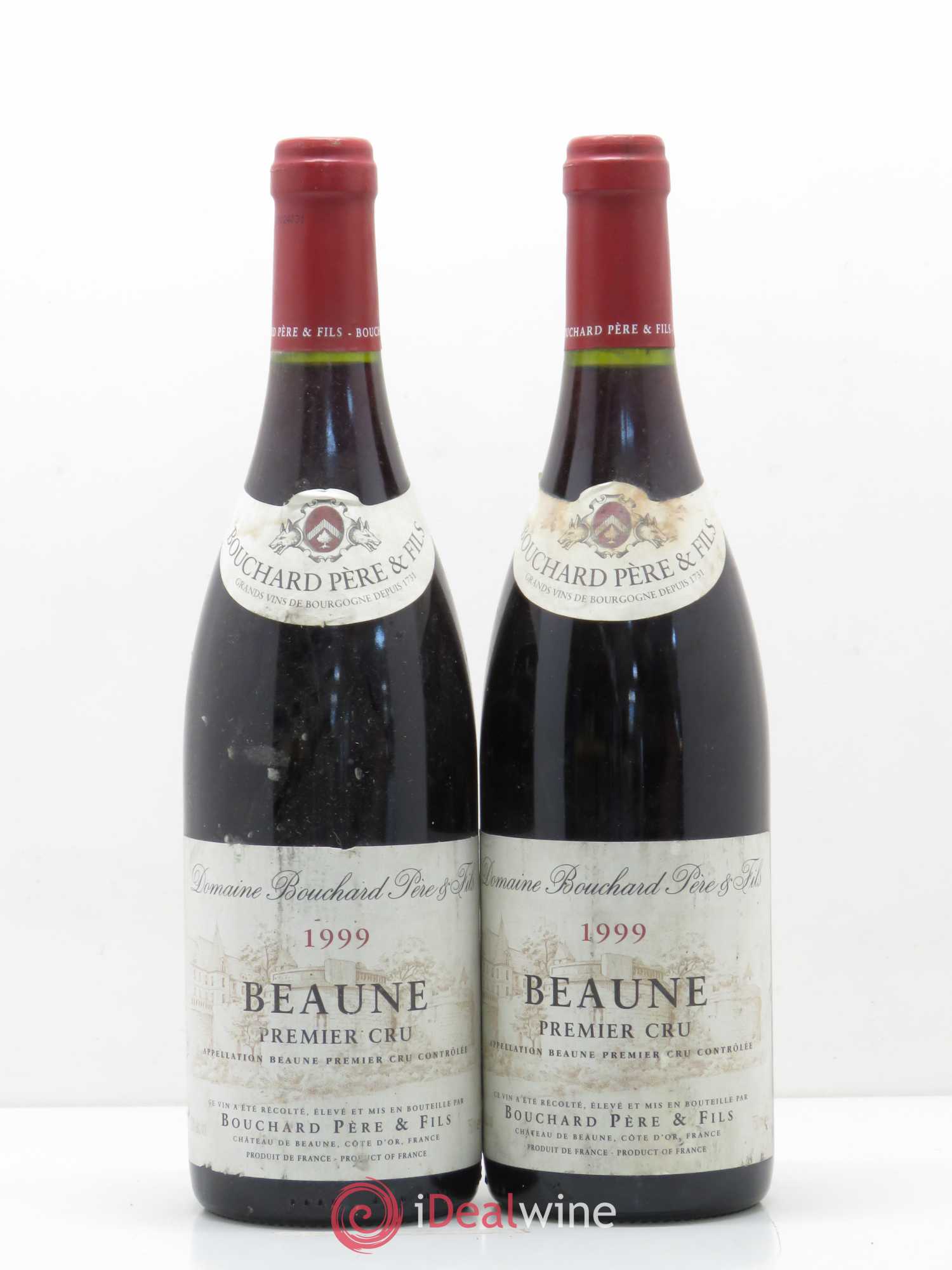 Beaune 1er Cru Bouchard Père & Fils 1999 - Lot de 2 bouteilles - 0