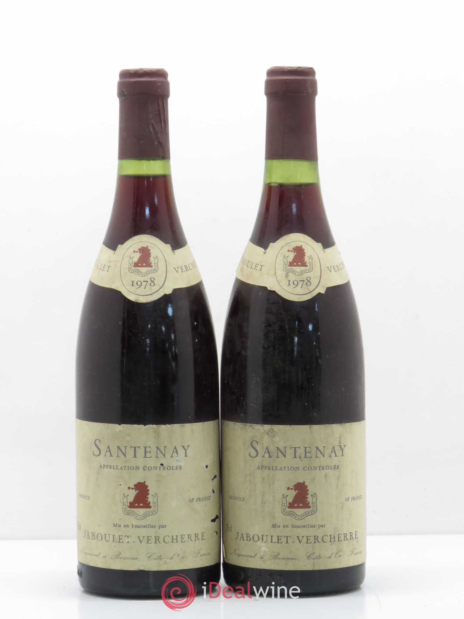 Santenay Maison Jaboulet Verchère 1978 - Posten von 2 Flaschen - 0