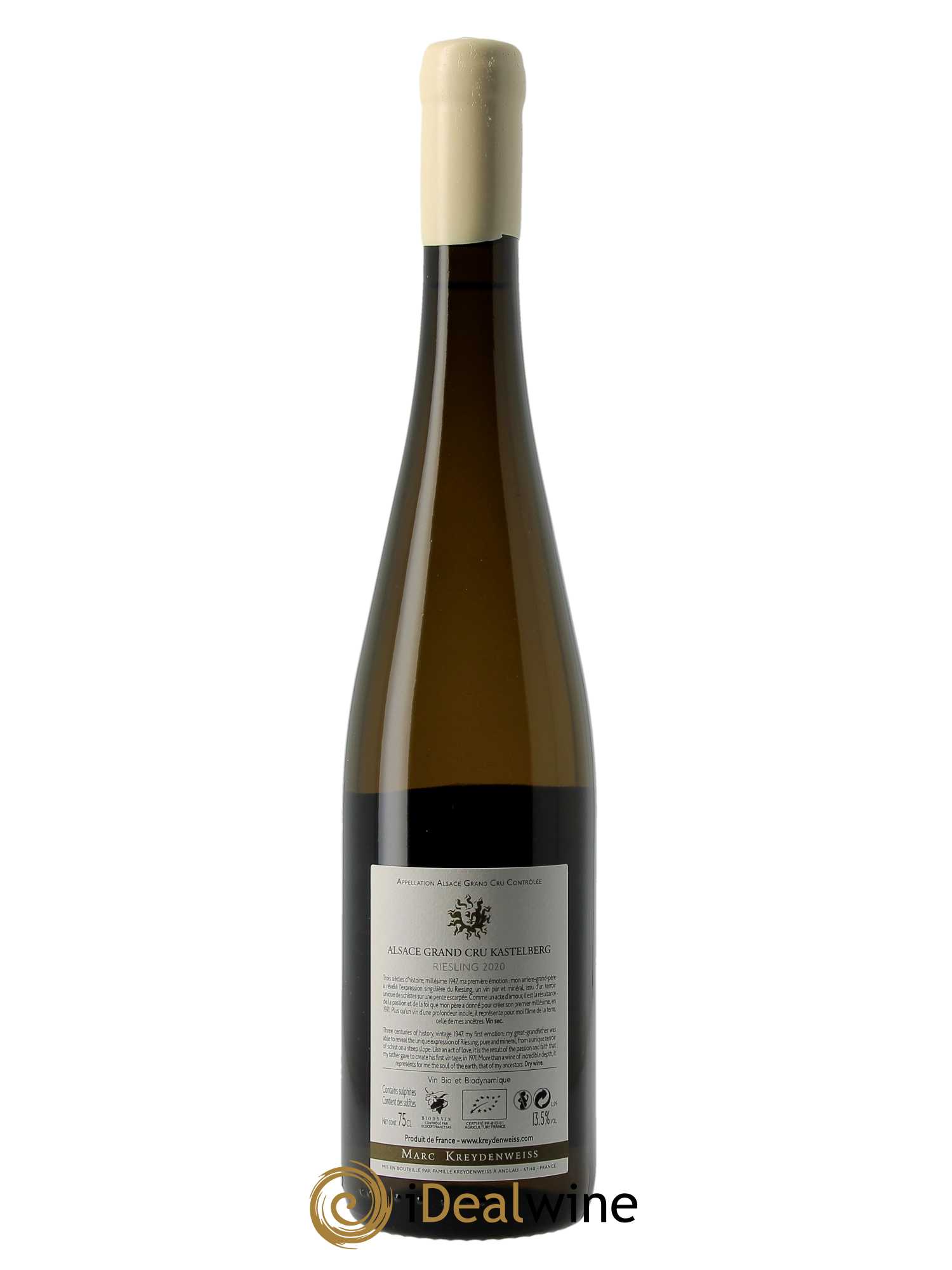 Alsace Riesling Grand Cru Kastelberg Marc Kreydenweiss 2020 - Lot of 1 bottle - 1