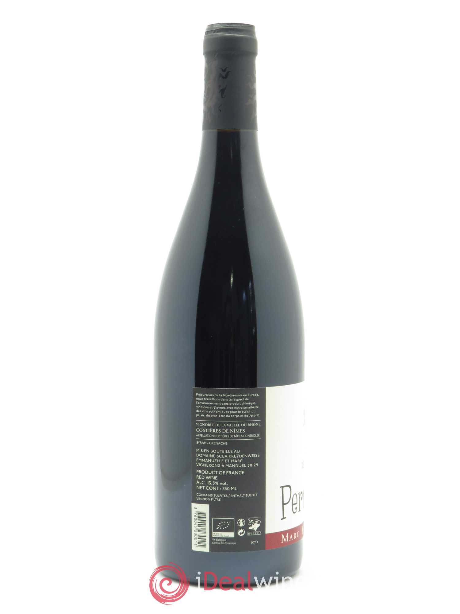 Costières de Nîmes Marc Kreydenweiss Perrières Marc Kreydenweiss 2017 - Posten von 1 Flasche - 1