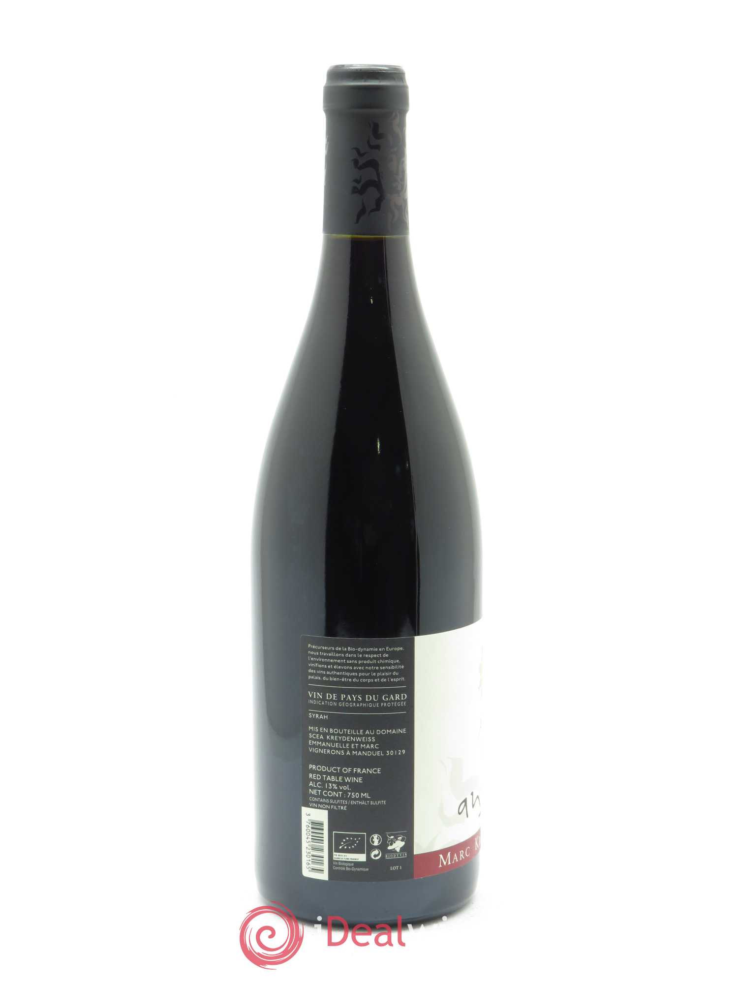 Vin de Pays du Gard Marc Kreydenweiss Ansata 2015 - Posten von 1 Flasche - 1