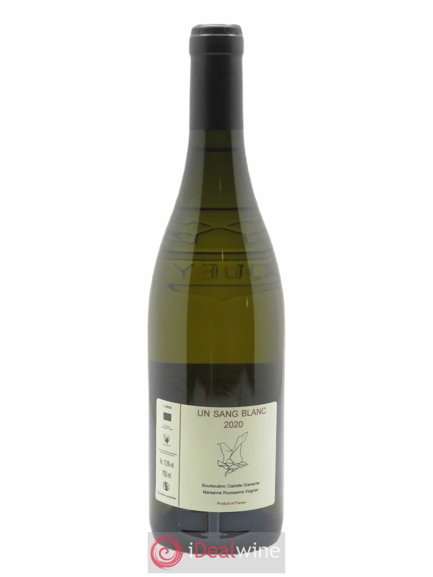 Vacqueyras Un Sang Blanc Le Sang des Cailloux 2020 - Lot de 1 bouteille - 1