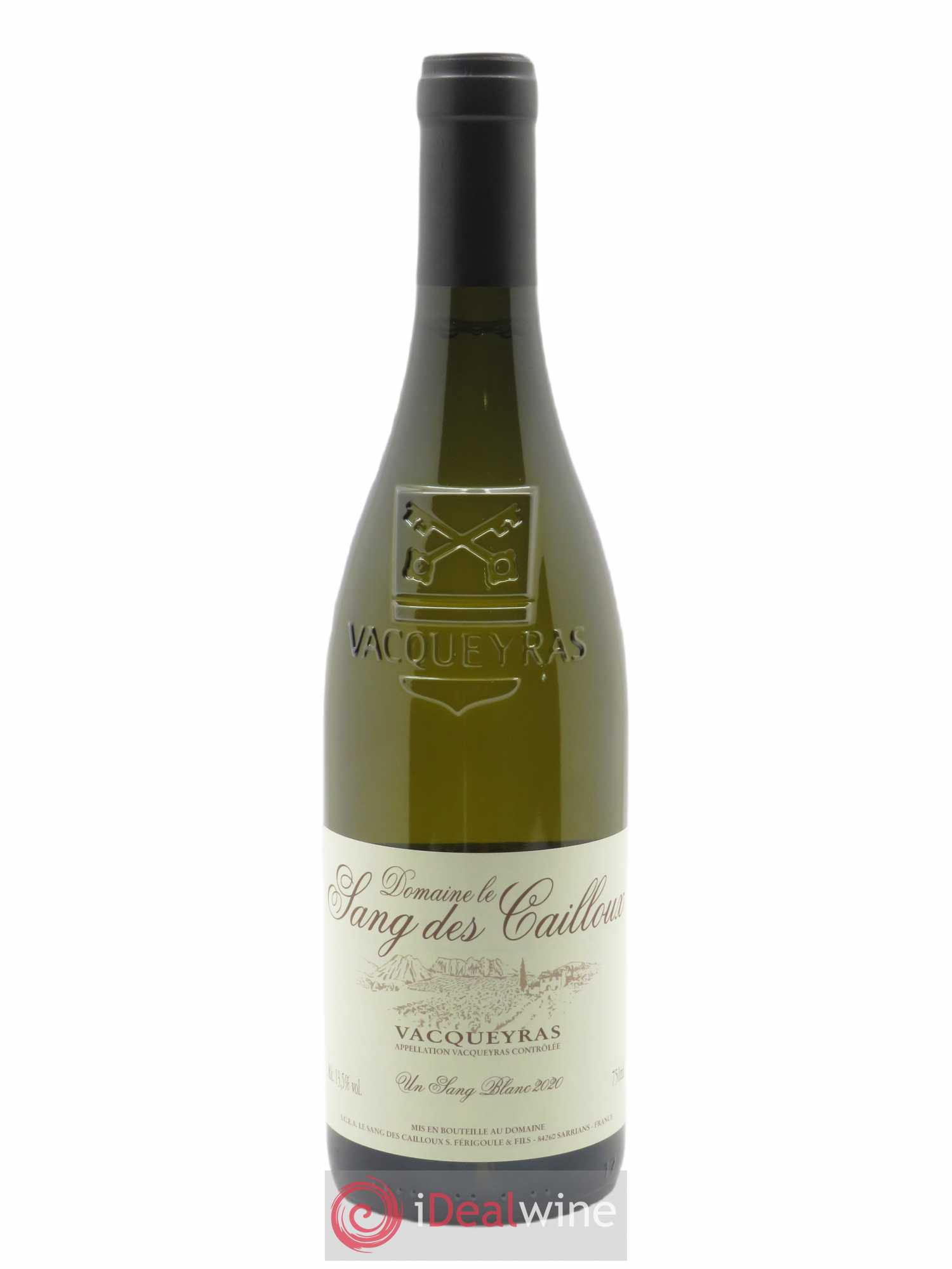 Vacqueyras Un Sang Blanc Le Sang des Cailloux 2020 - Lot de 1 bouteille - 0