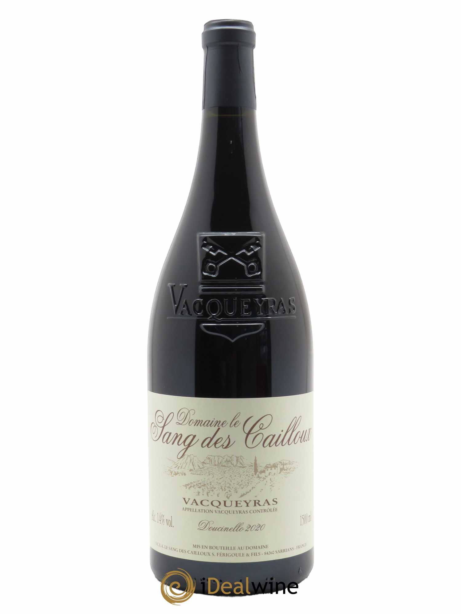 Vacqueyras Doucinello Le Sang des Cailloux 2020 - Lot of 1 magnum - 0