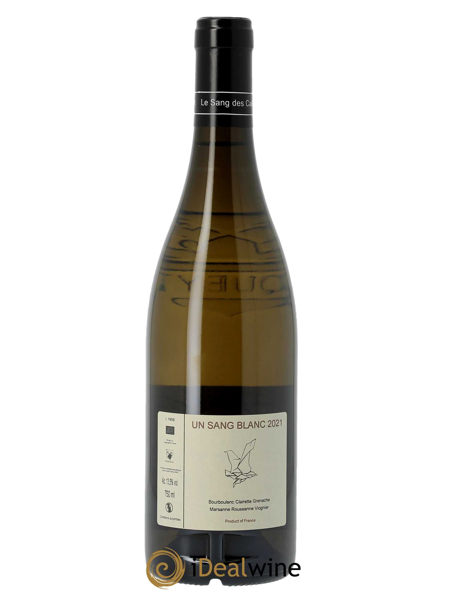 Vacqueyras Un Sang Blanc Le Sang des Cailloux 2021 - Lot de 1 bouteille - 1