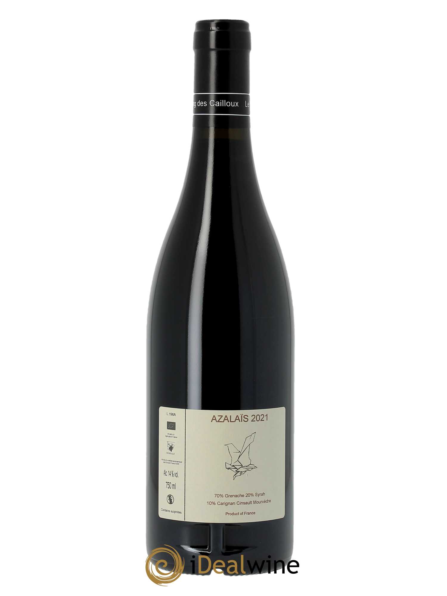 Vacqueyras Azalaïs Le Sang des Cailloux 2021 - Lot of 1 bottle - 1