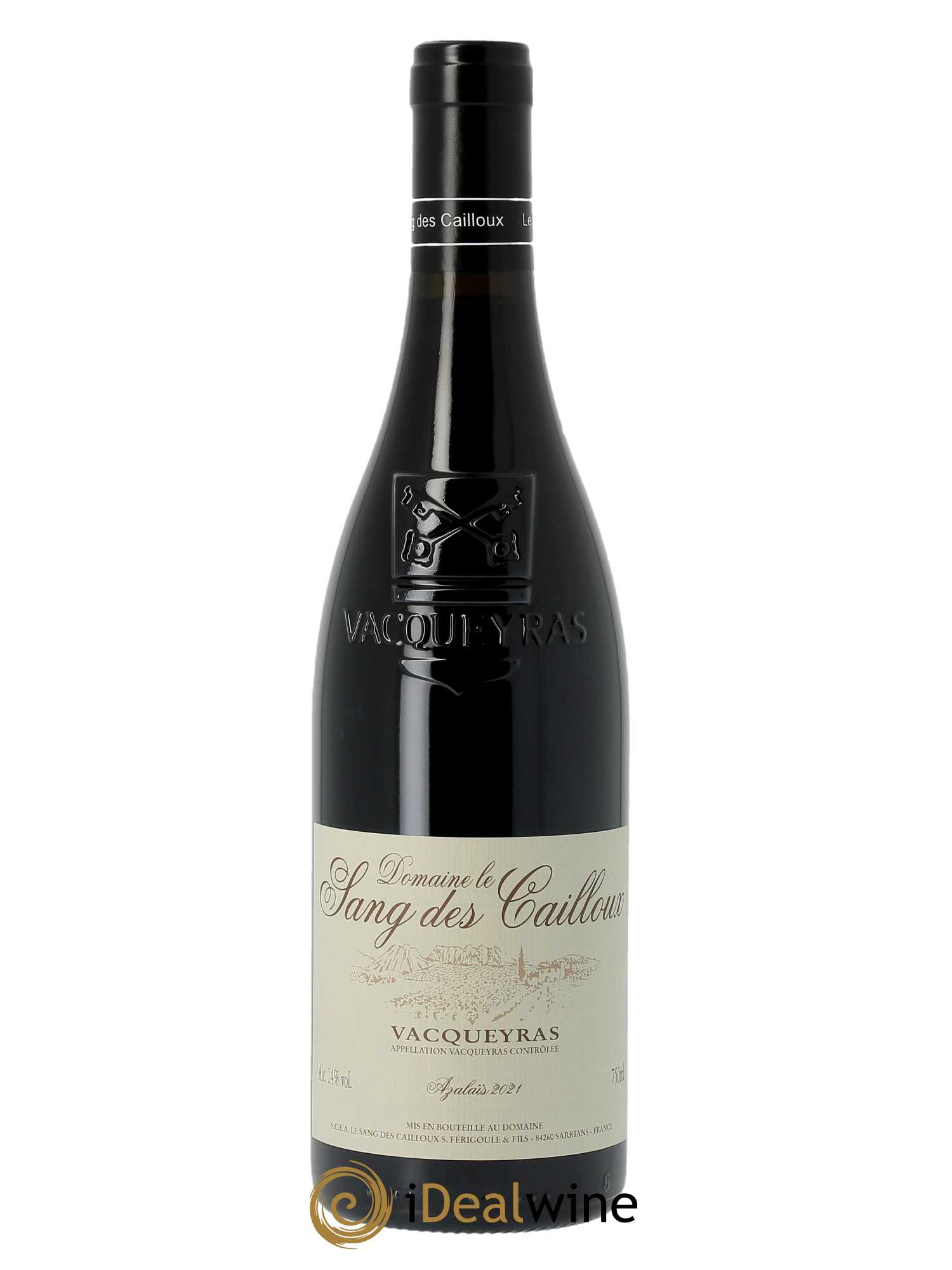 Vacqueyras Azalaïs Le Sang des Cailloux 2021 - Lot of 1 bottle - 0