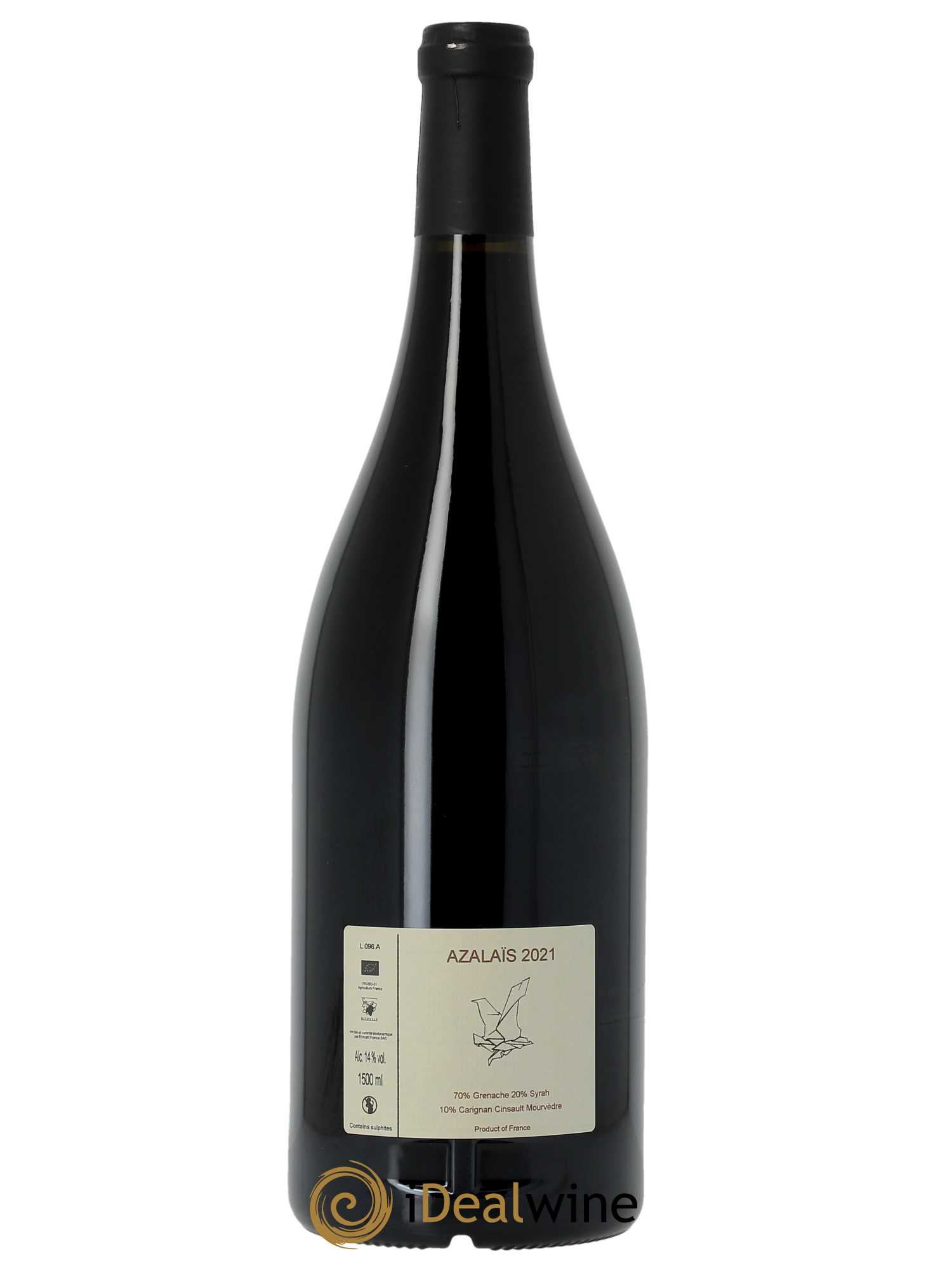 Vacqueyras Azalaïs Le Sang des Cailloux  2021 - Lot of 1 magnum - 1