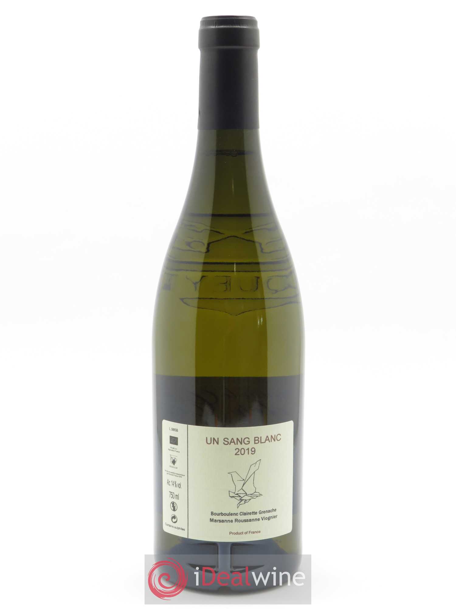 Vacqueyras Un Sang Blanc Le Sang des Cailloux 2019 - Posten von 1 Flasche - 1