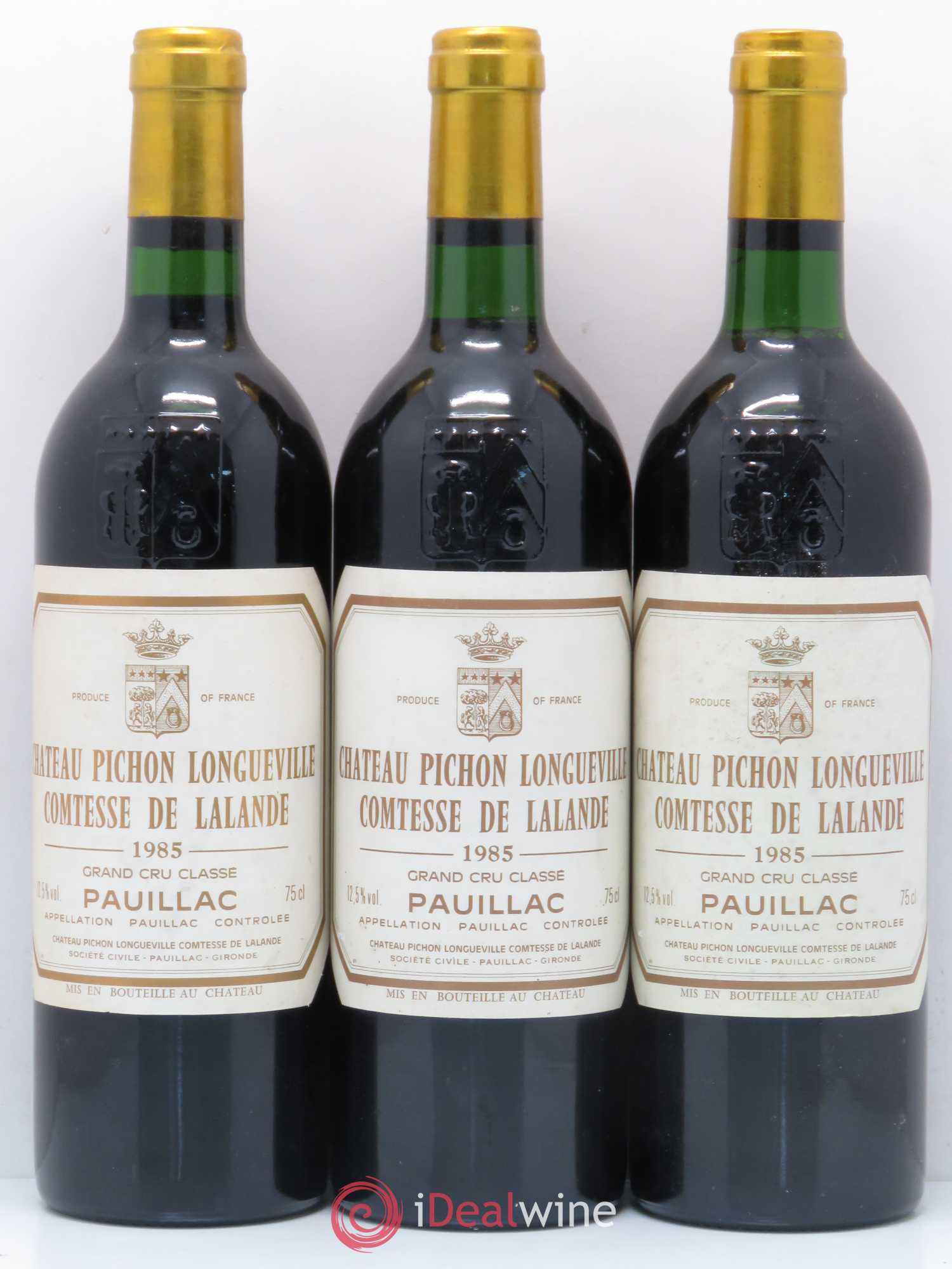 Château Pichon Longueville Comtesse de Lalande 2ème Grand Cru Classé 1985 - Lot de 6 bouteilles - 2