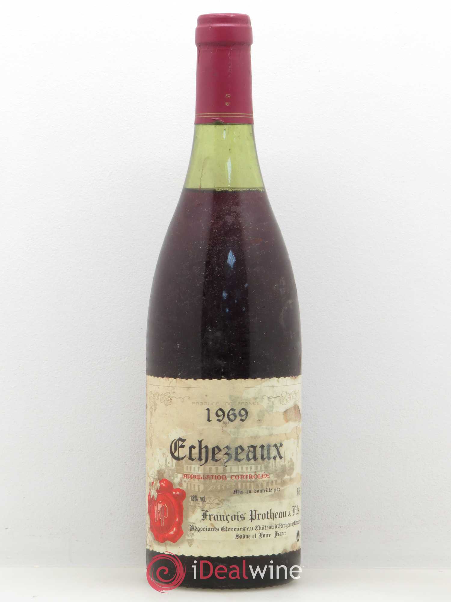 Echezeaux Grand Cru Protheau 1969 - Lot de 1 bouteille - 0