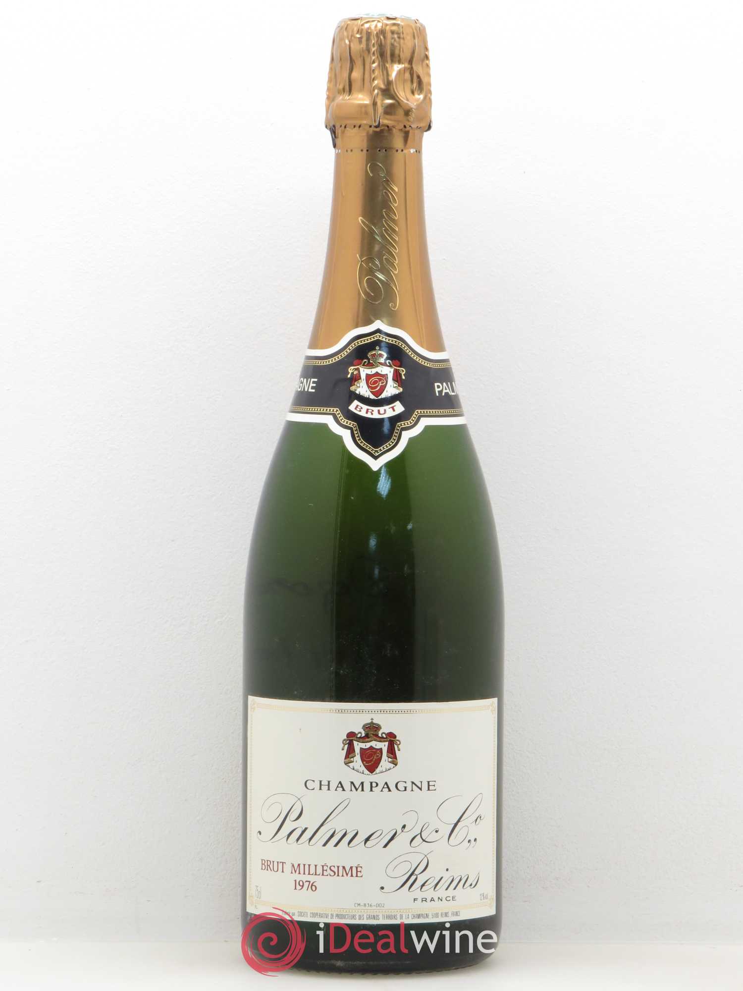 Brut Millésimé Palmer 1976 - Lot de 1 bouteille - 0