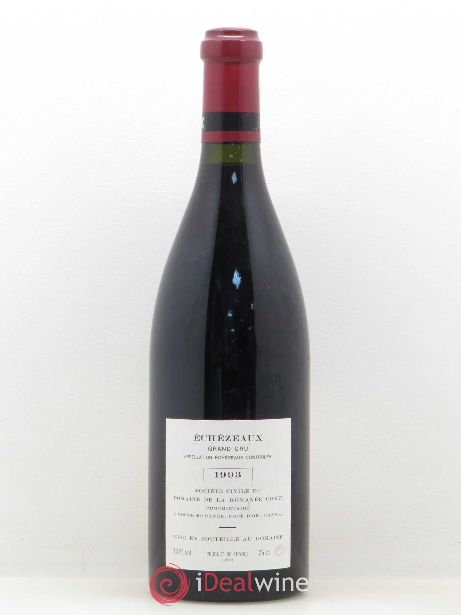 Echezeaux Grand Cru Domaine de la Romanée-Conti 1993 - Lot de 1 bouteille - 1