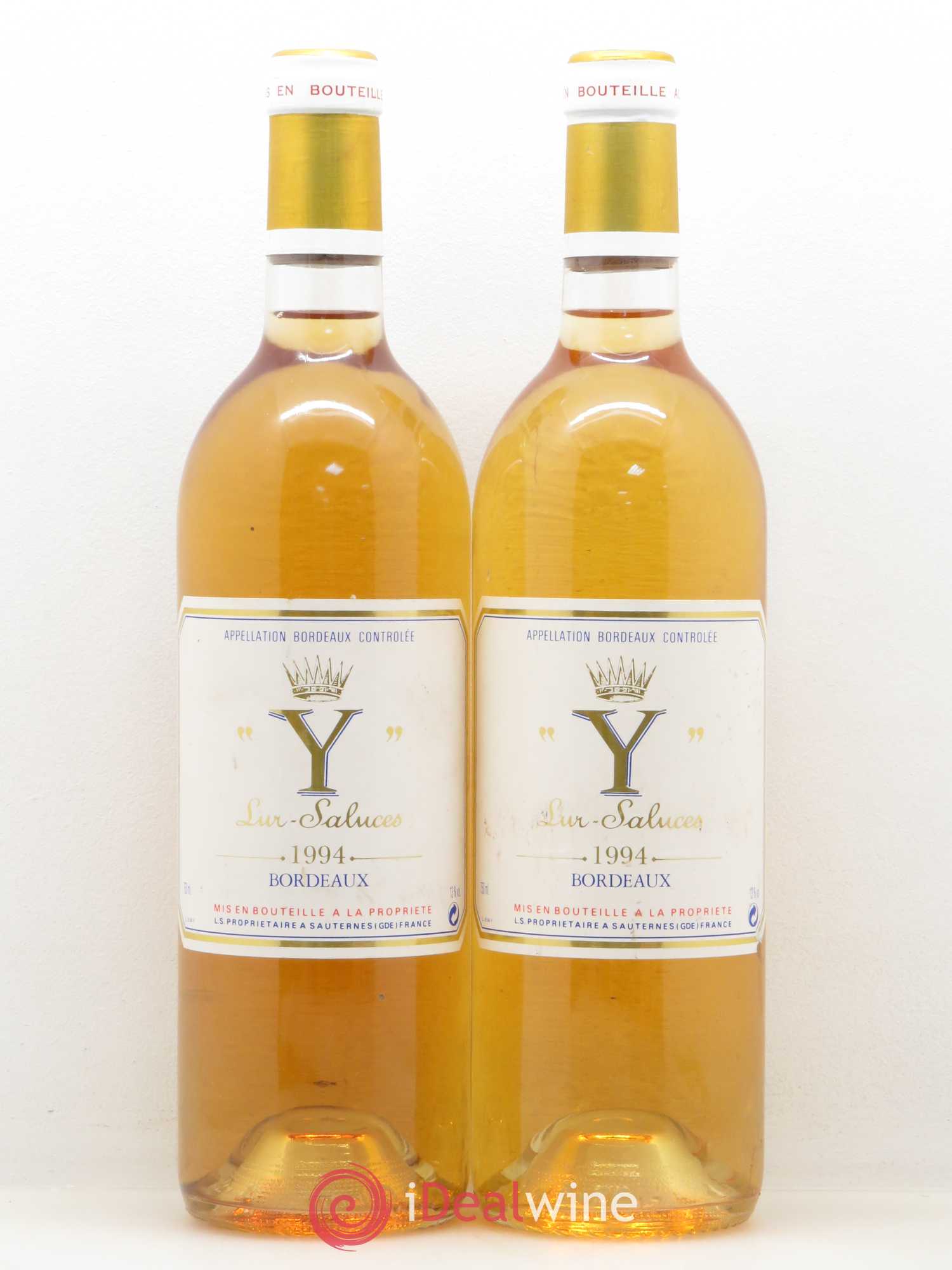 Y de Yquem 1994 - Lot de 2 bouteilles - 0
