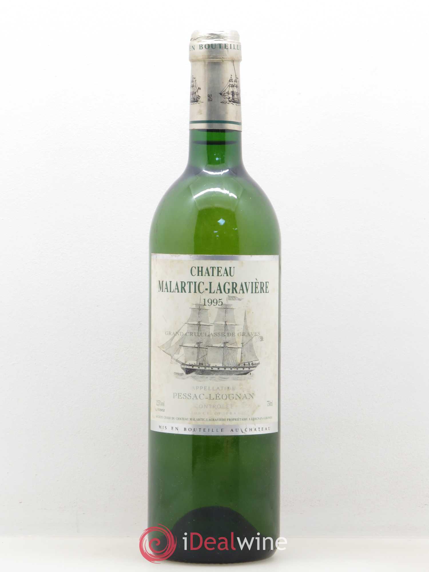 Château Malartic-Lagravière Cru Classé de Graves 1995 - Lot de 1 bouteille - 0