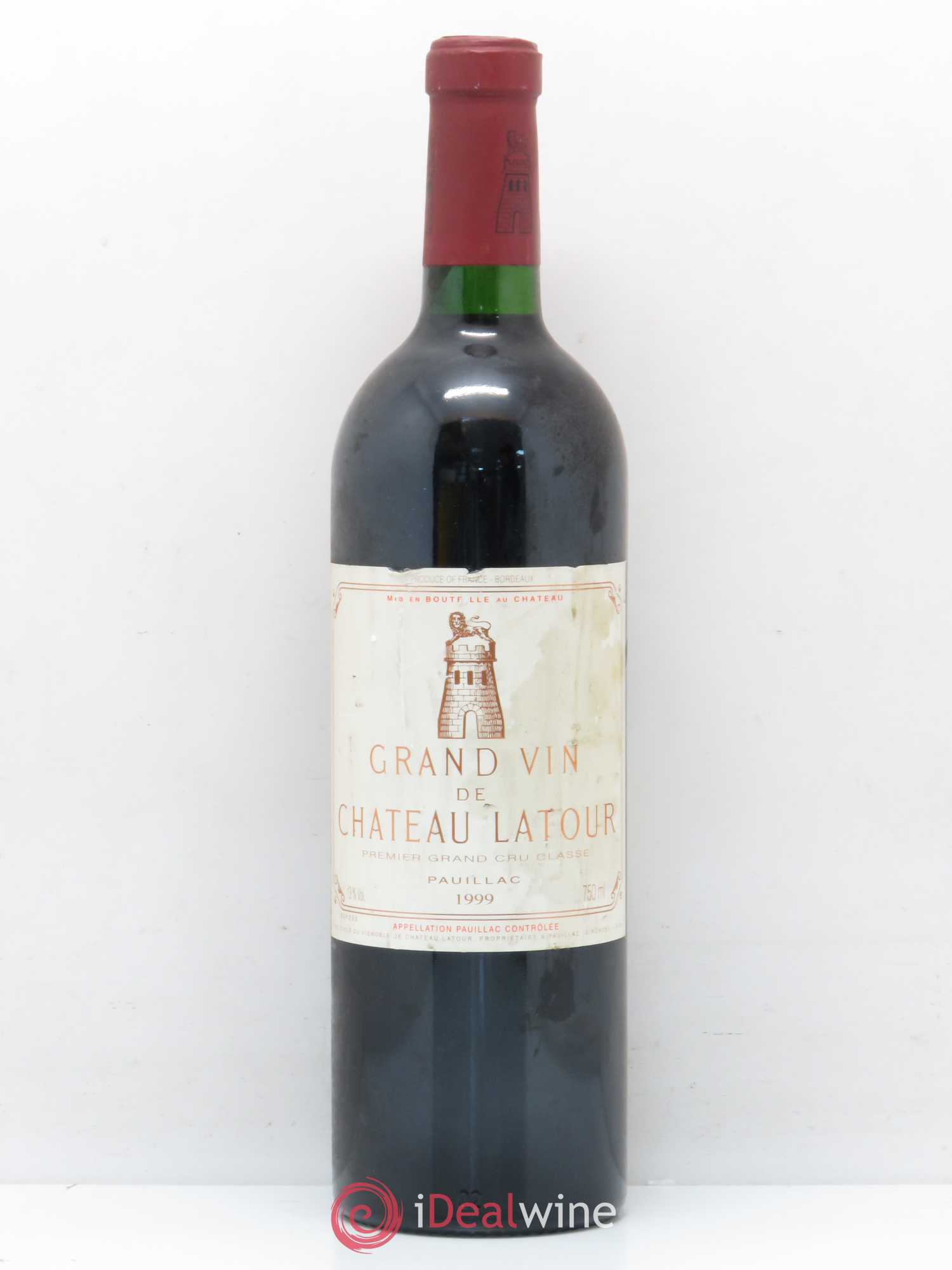 Château Latour 1er Grand Cru Classé 1999 - Lot de 1 bouteille - 0