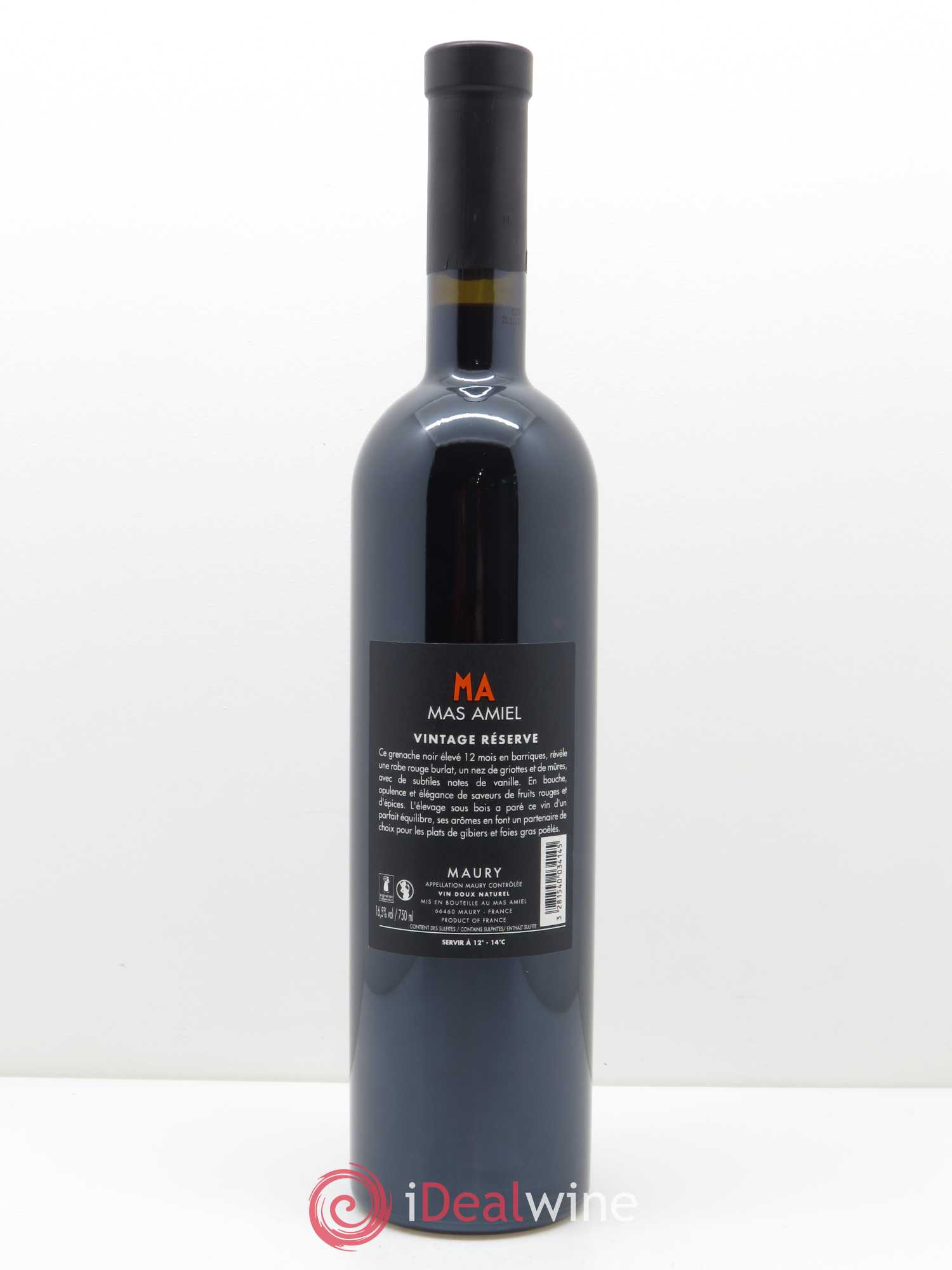 Maury Mas Amiel Vintage 2014 - Lot de 1 bouteille - 1