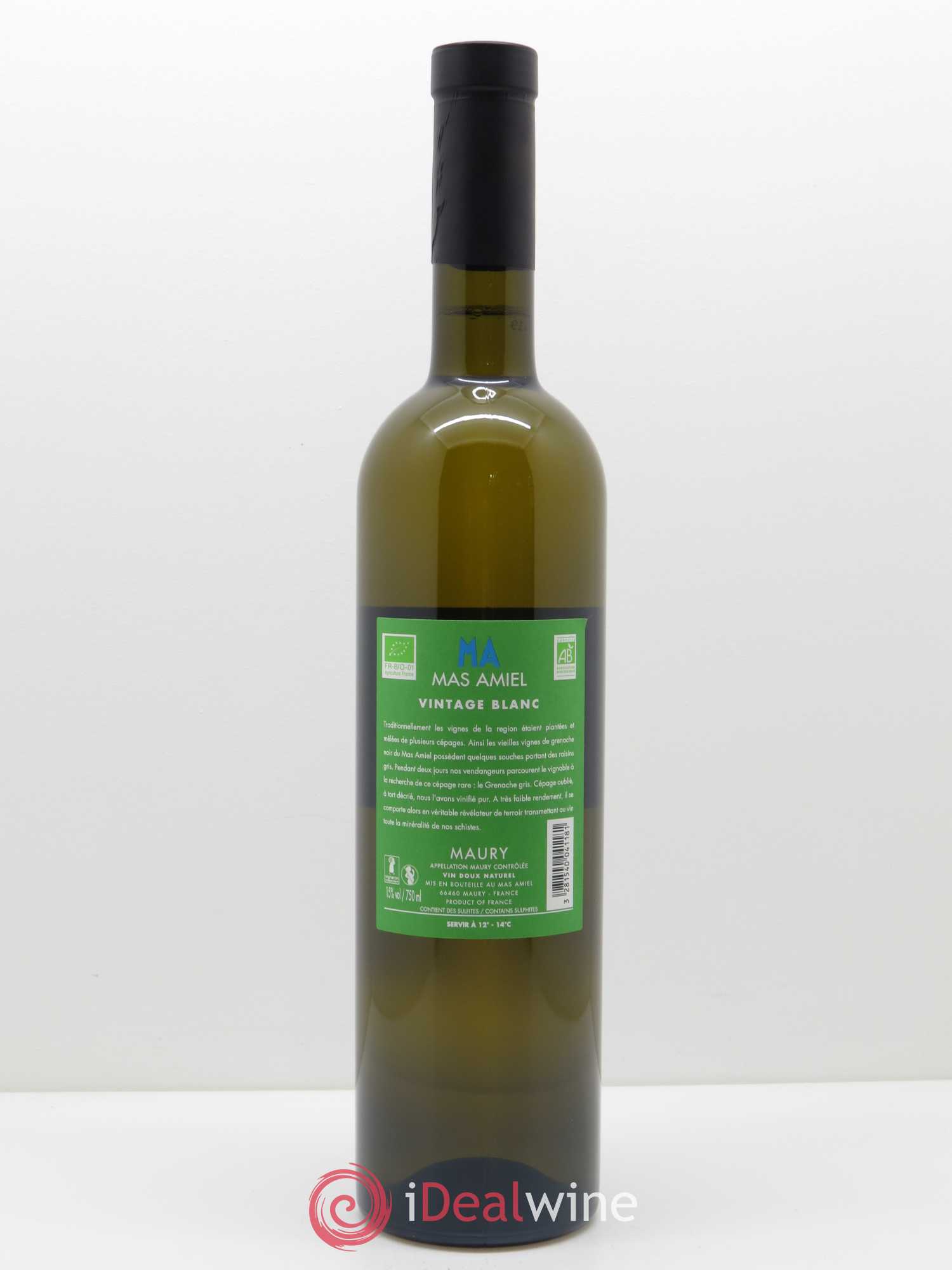 Maury Mas Amiel Millésime 80 2018 - Lot de 1 bouteille - 1
