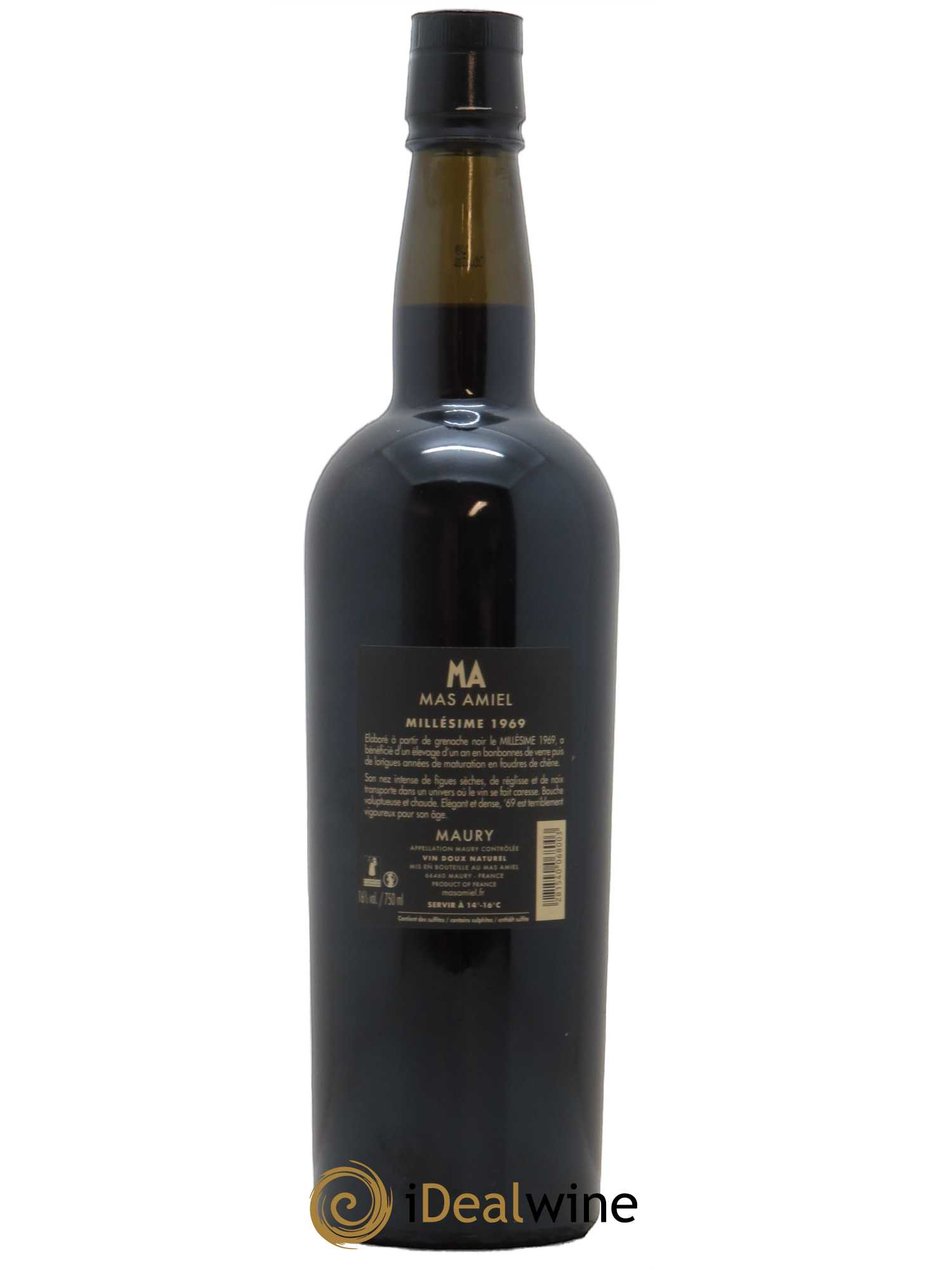 Maury Mas Amiel 1969 - Lot de 1 bouteille - 1