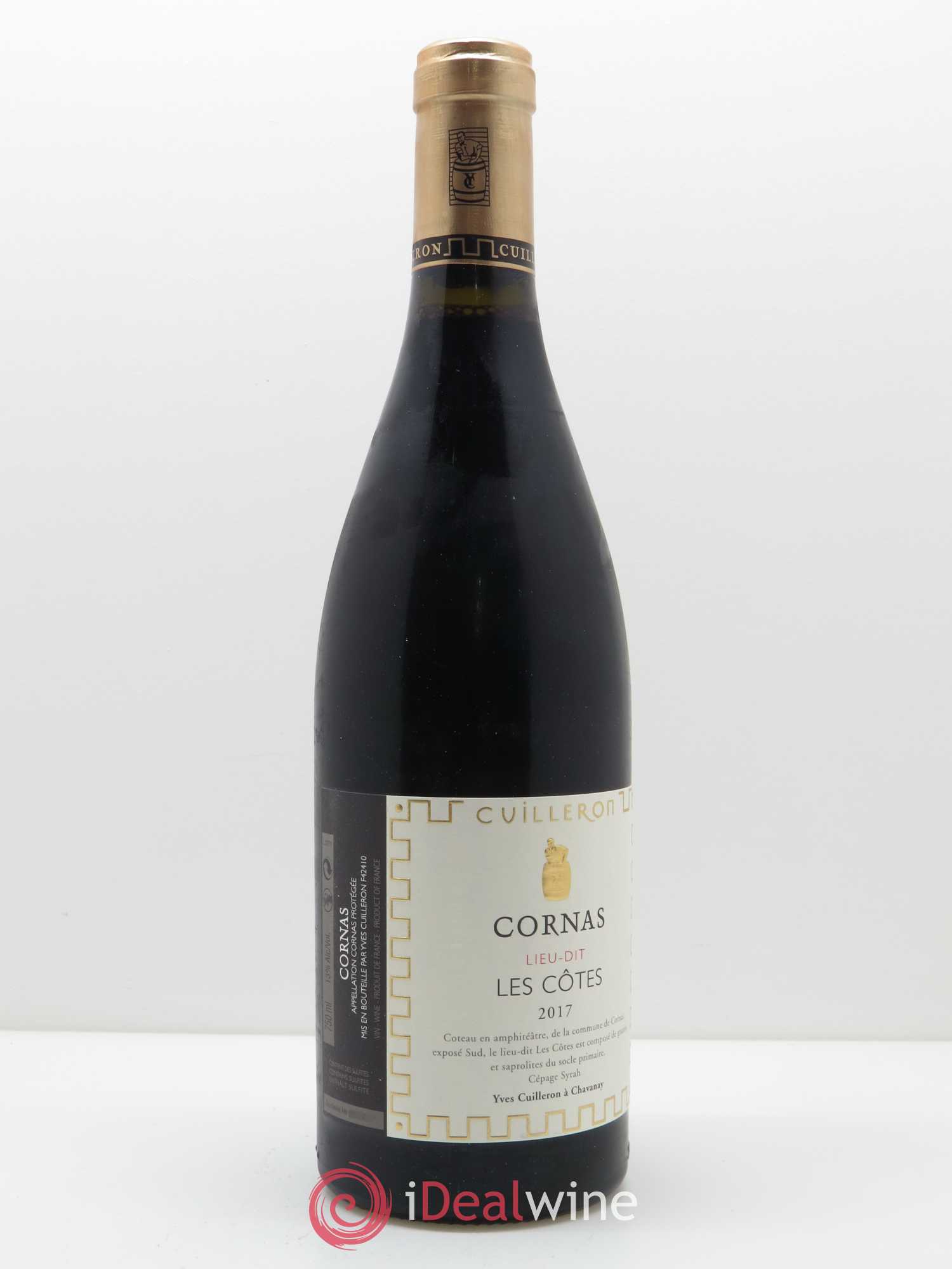 Cornas Les Côtes Yves Cuilleron (Domaine) 2017 - Posten von 1 Flasche - 1