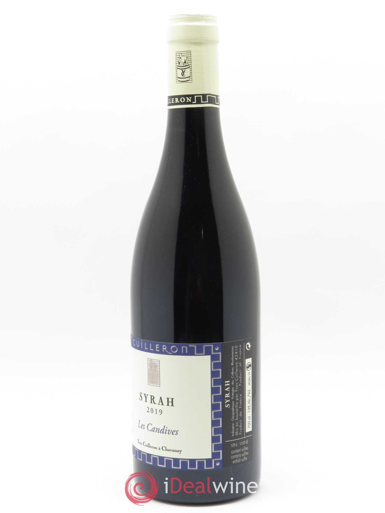 Collines Rhodaniennes Syrah Les Candives Yves Cuilleron (Domaine) 2019 - Lot de 1 bouteille - 2