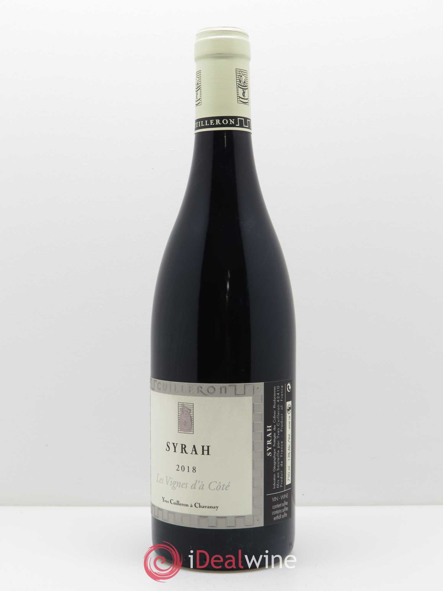 Collines Rhodaniennes Syrah les Vignes d'à côté Yves Cuilleron (Domaine) 2018 - Lot de 1 bouteille - 2