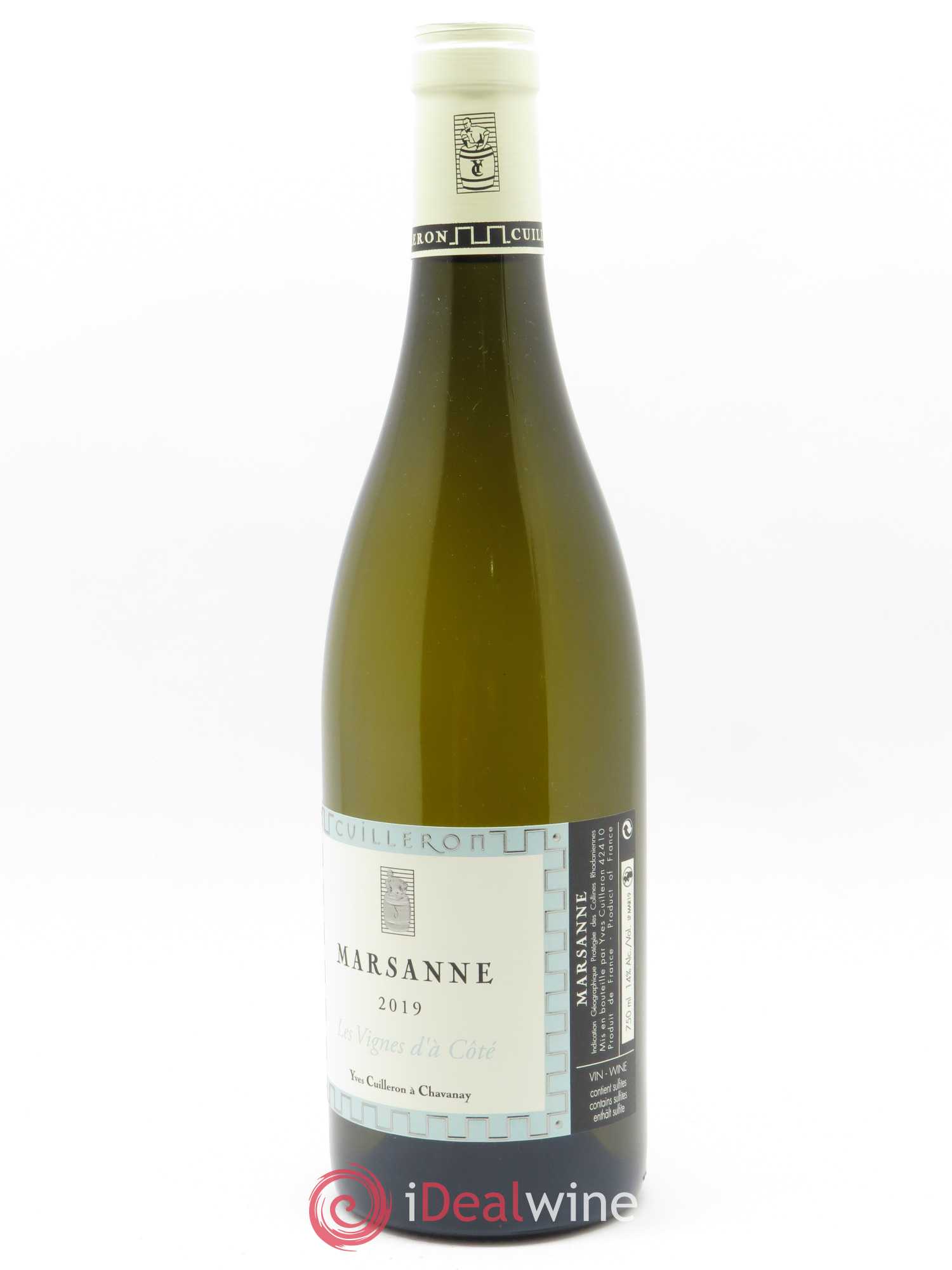 Collines Rhodaniennes Marsanne les Vignes d'à Côté Yves Cuilleron (Domaine) 2019 - Lot de 1 bouteille - 2