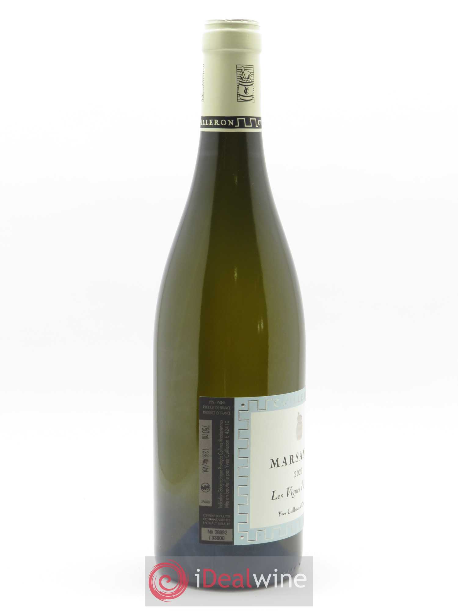 Collines Rhodaniennes Marsanne les Vignes d'à Côté Yves Cuilleron (Domaine) 2020 - Lot de 1 bouteille - 1