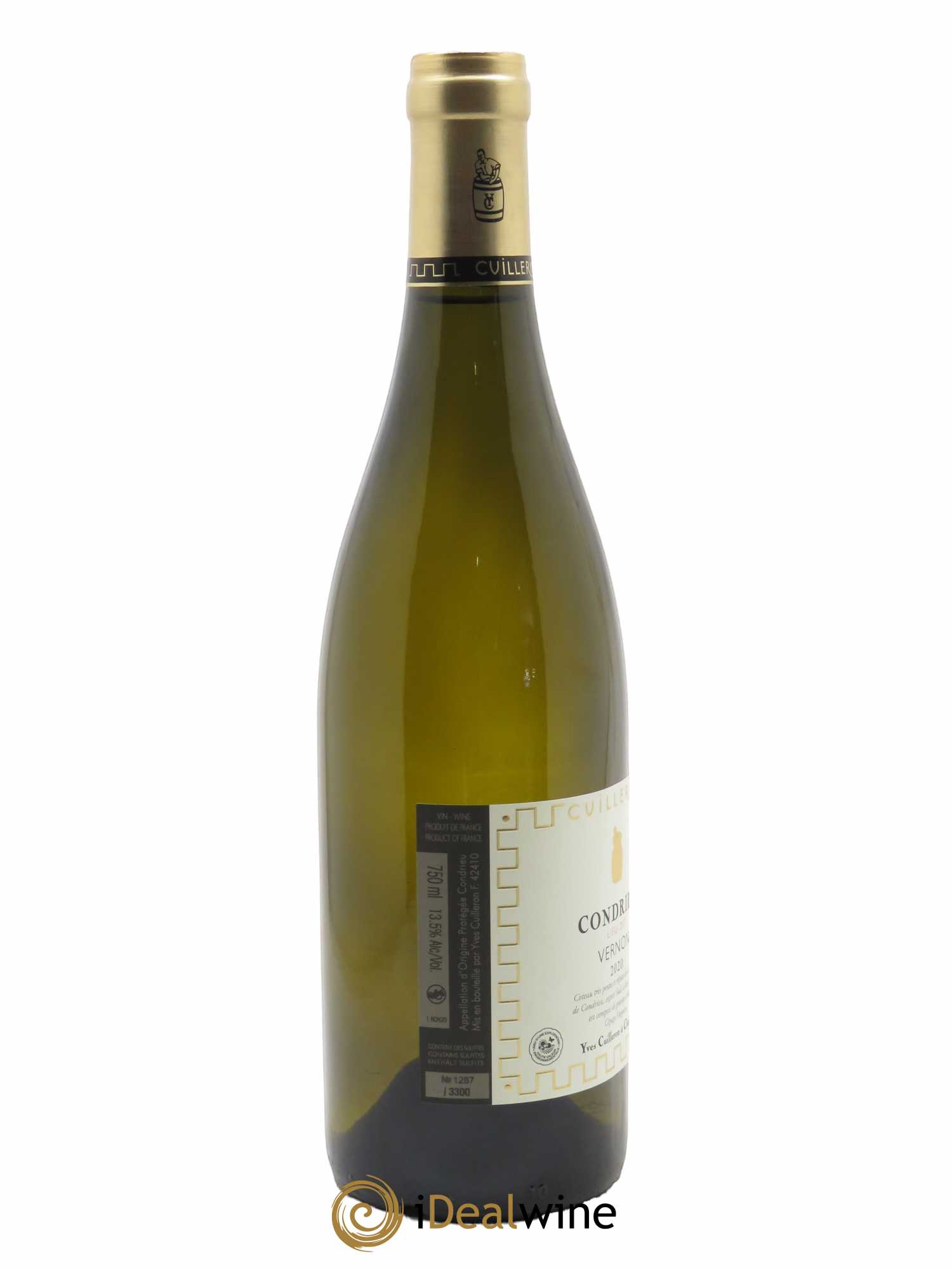 Condrieu Lieu-dit Vernon Yves Cuilleron (Domaine) 2020 - Lot de 1 bouteille - 1