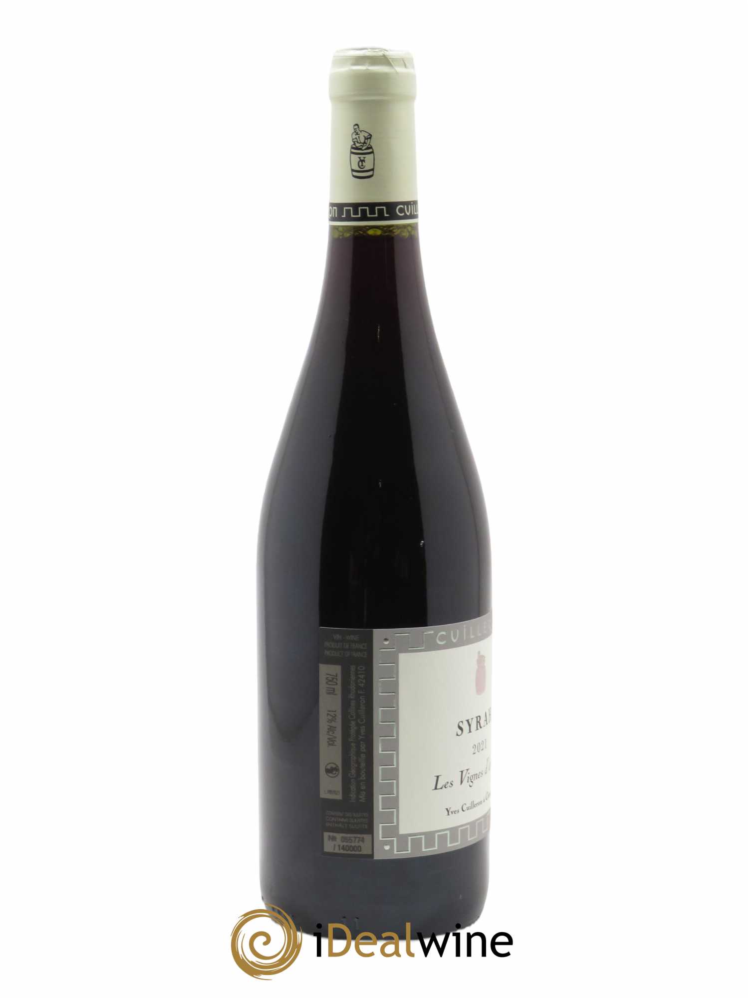Collines Rhodaniennes Syrah les Vignes d'à côté Yves Cuilleron (Domaine) 2021 - Lot of 1 bottle - 1