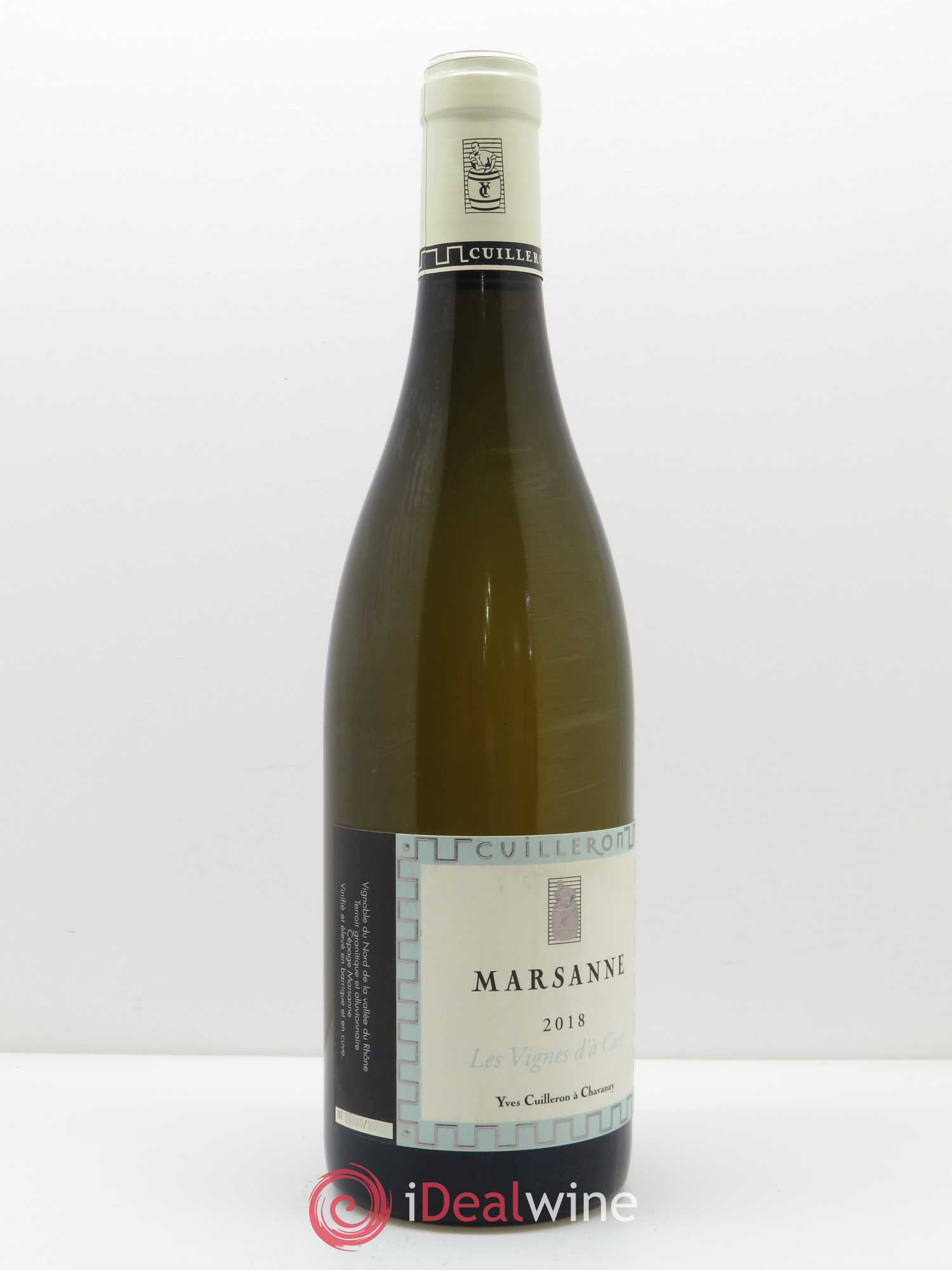 Collines Rhodaniennes Marsanne les Vignes d'à Côté Yves Cuilleron (Domaine) 2018 - Lot de 1 bouteille - 1