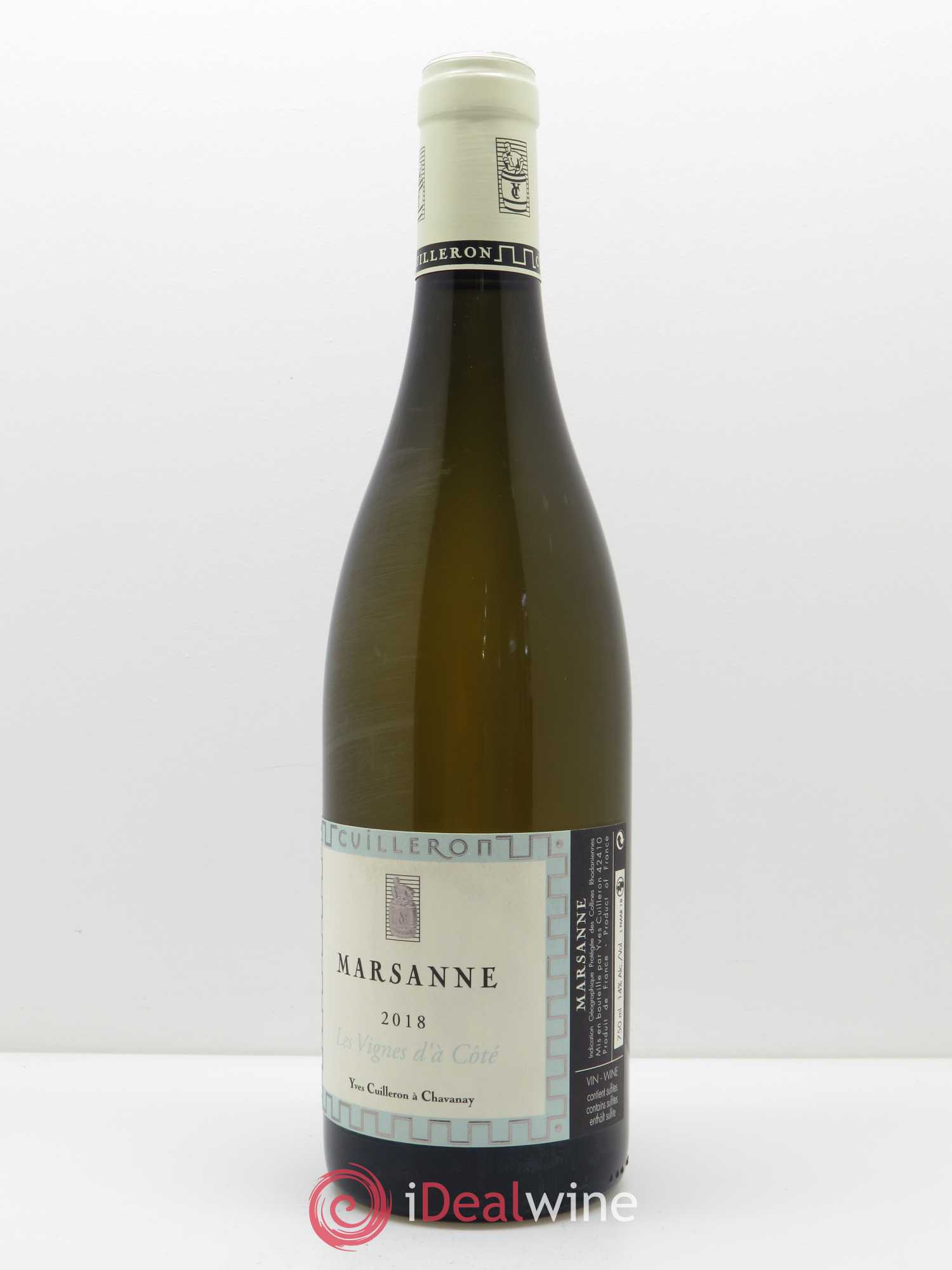 Collines Rhodaniennes Marsanne les Vignes d'à Côté Yves Cuilleron (Domaine) 2018 - Lot de 1 bouteille - 2