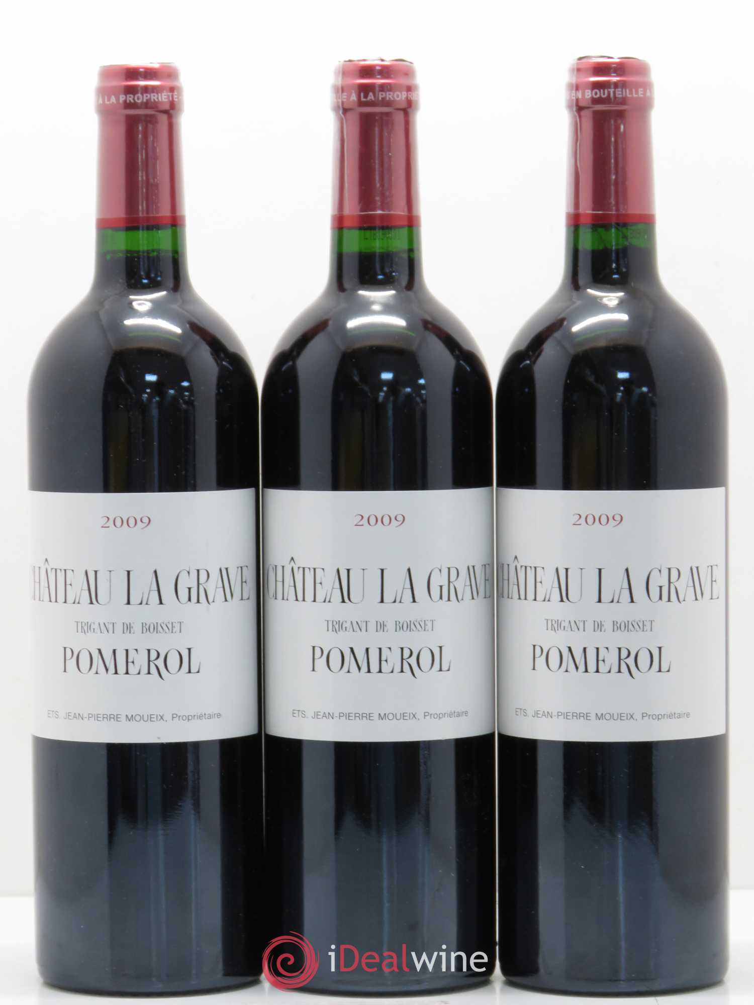 Château La Grave à Pomerol (Trigant de Boisset) 2009 - Lot de 6 bouteilles - 2
