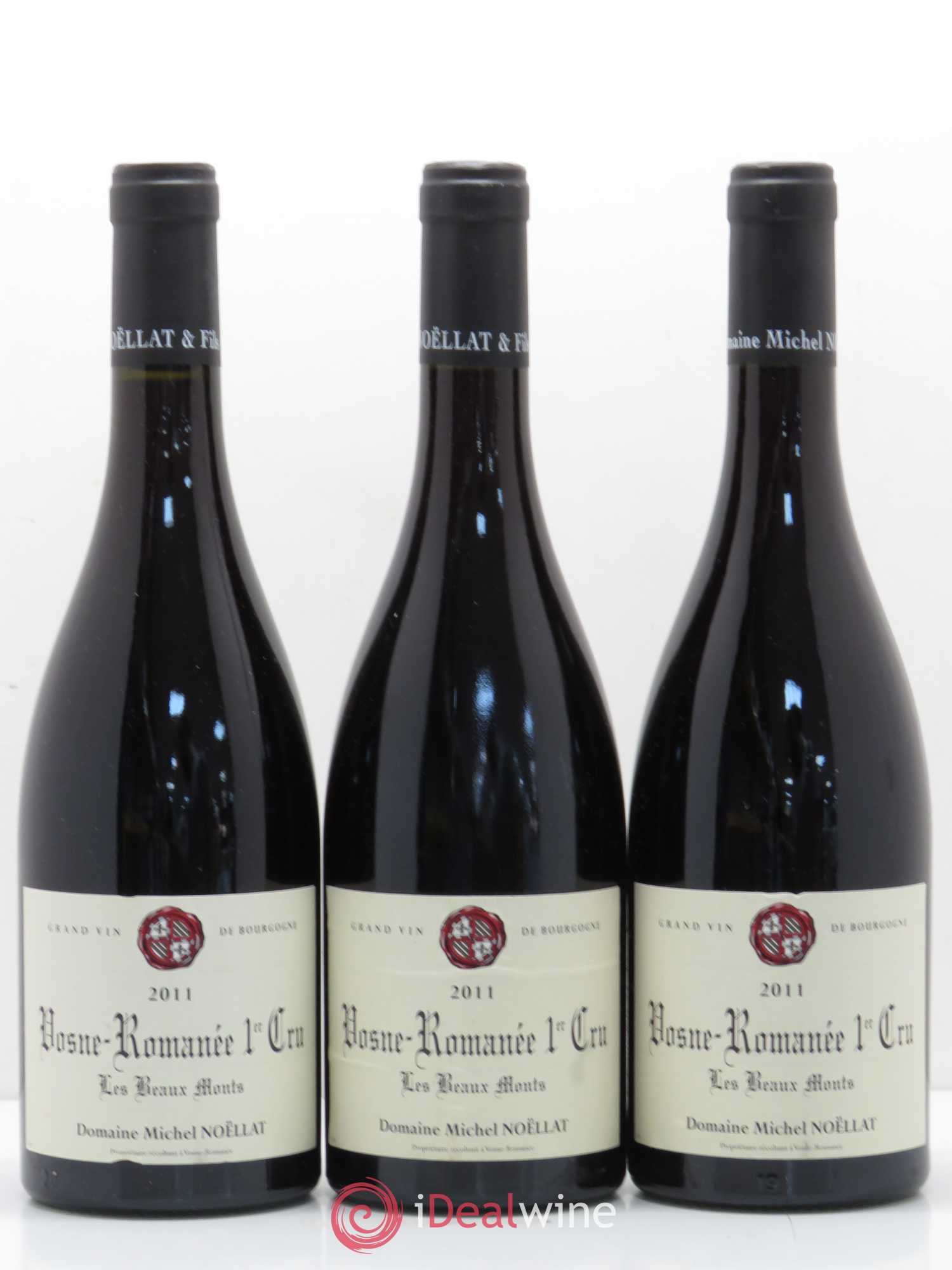 Vosne-Romanée 1er Cru Les Beaux Monts Michel Noellat 2011 - Posten von 3 Flaschen - 0