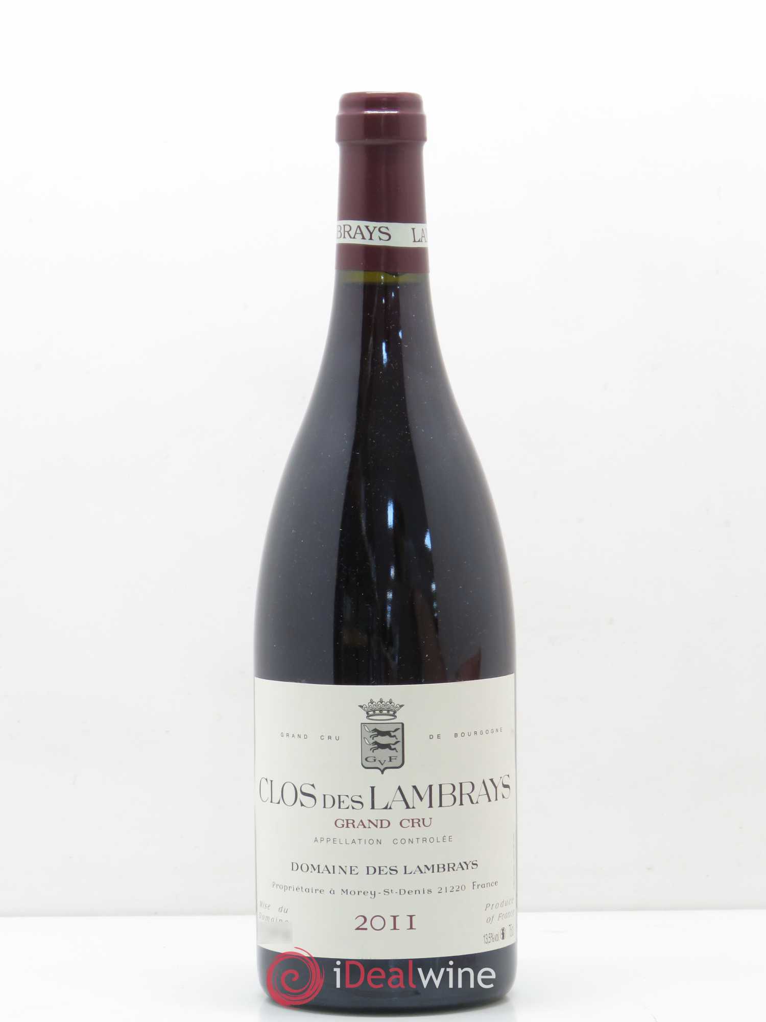 Clos des Lambrays Grand Cru Domaine des Lambrays 2011 - Lot de 1 bouteille - 0
