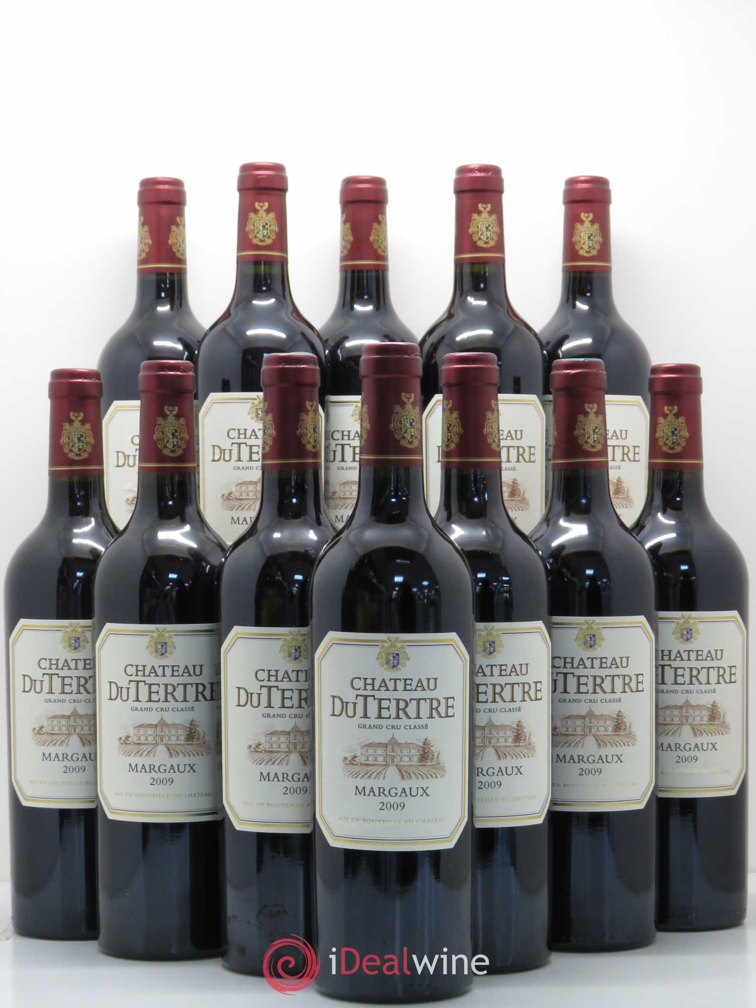Château du Tertre 5ème Grand Cru Classé 2009 - Lot de 12 bouteilles - 0