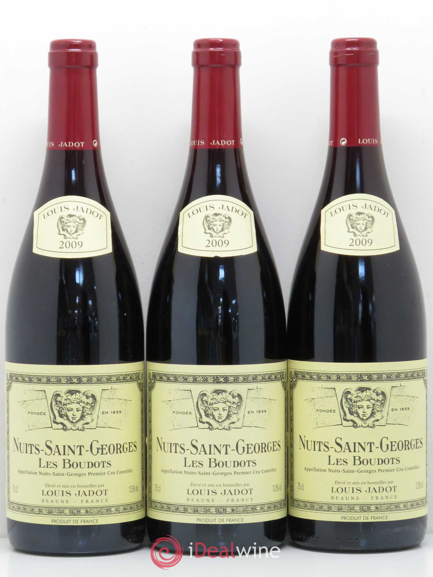 Nuits-Saint-Georges 1er Cru Les Boudots Domaine Gagey - Louis Jadot 2009 - Lot de 3 bouteilles - 0