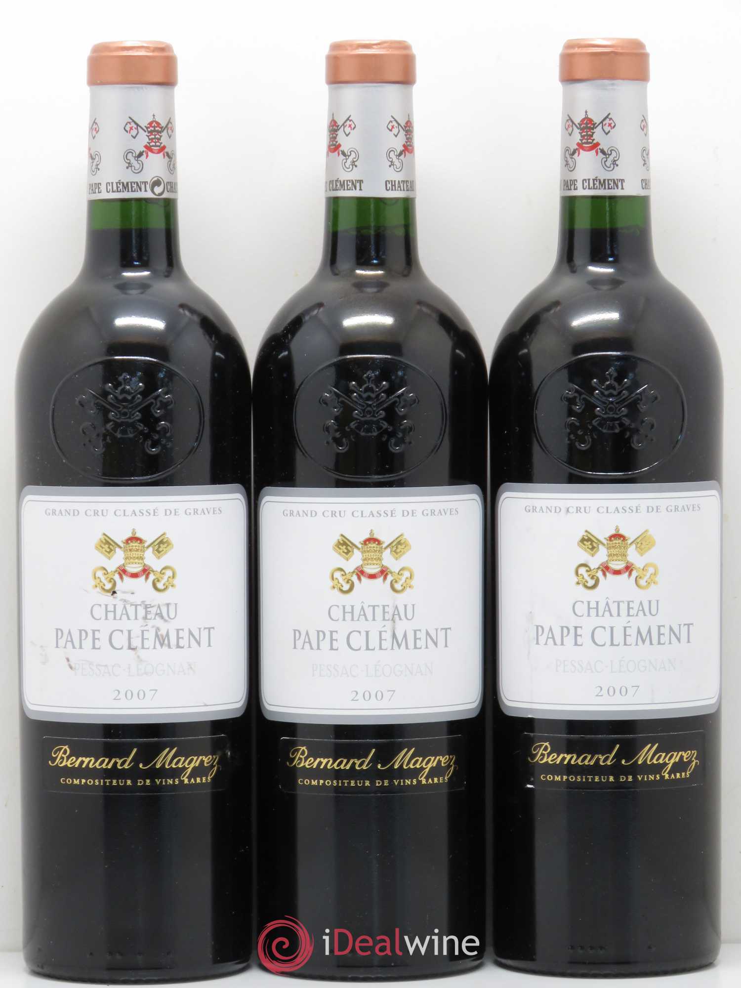 Château Pape Clément Cru Classé de Graves 2007 - Lot de 6 bouteilles - 1
