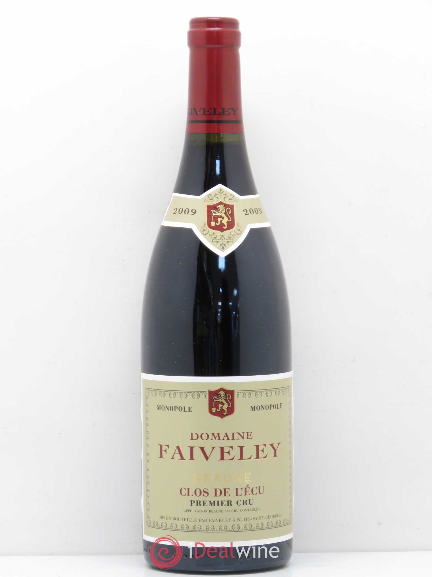 Beaune 1er Cru Clos de l'Ecu Faiveley 2009 - Lot de 1 bouteille - 0