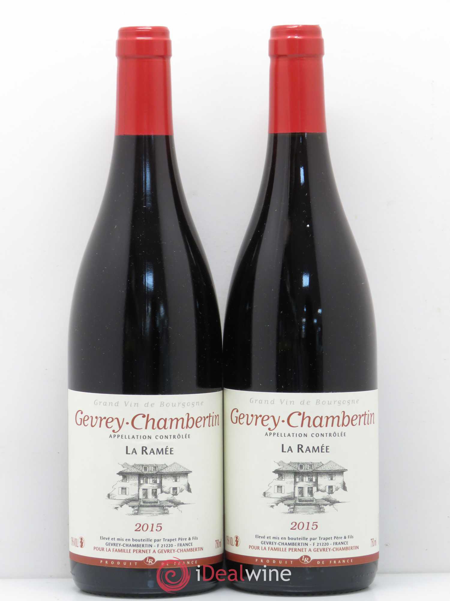 Gevrey-Chambertin La Ramée Famille Pernet 2015 - Posten von 2 Flaschen - 0